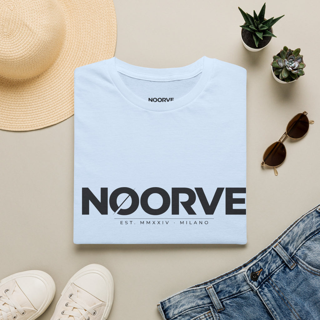 NOORVE Logo T-Shirt — Minimalist Milano Graphic Tee | Noorve | T-Shirt