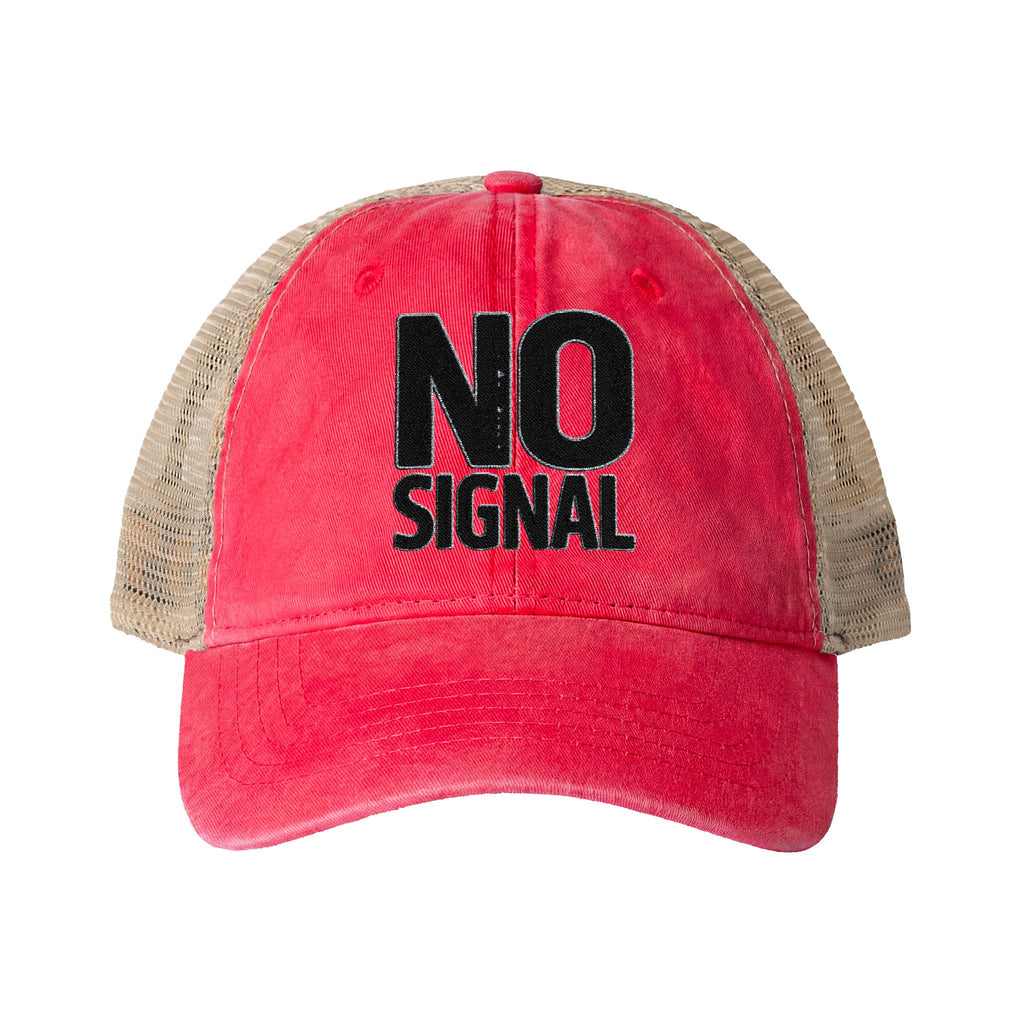 Dusty Pink Floral Washed Mesh-Back Cap | Noorve | Hats