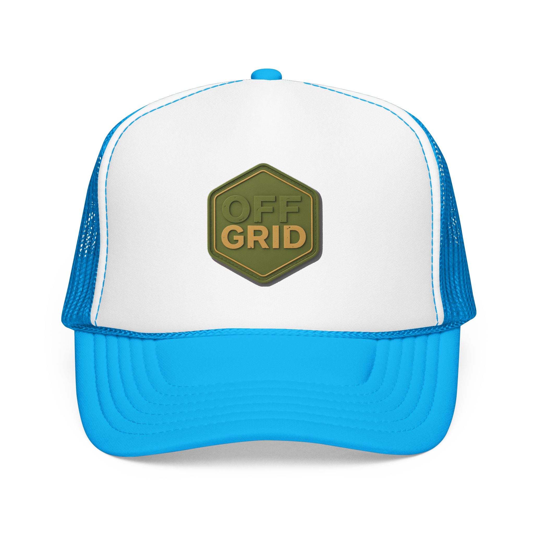 Off Grid Trucker Hat — Outdoor Adventure Foam Mesh Cap | Noorve | Hats