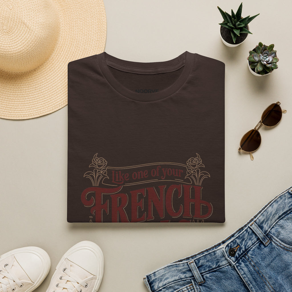 French Girls T-Shirt — Like One of Your French Girls Vintage Script Tee | Noorve | T-Shirt