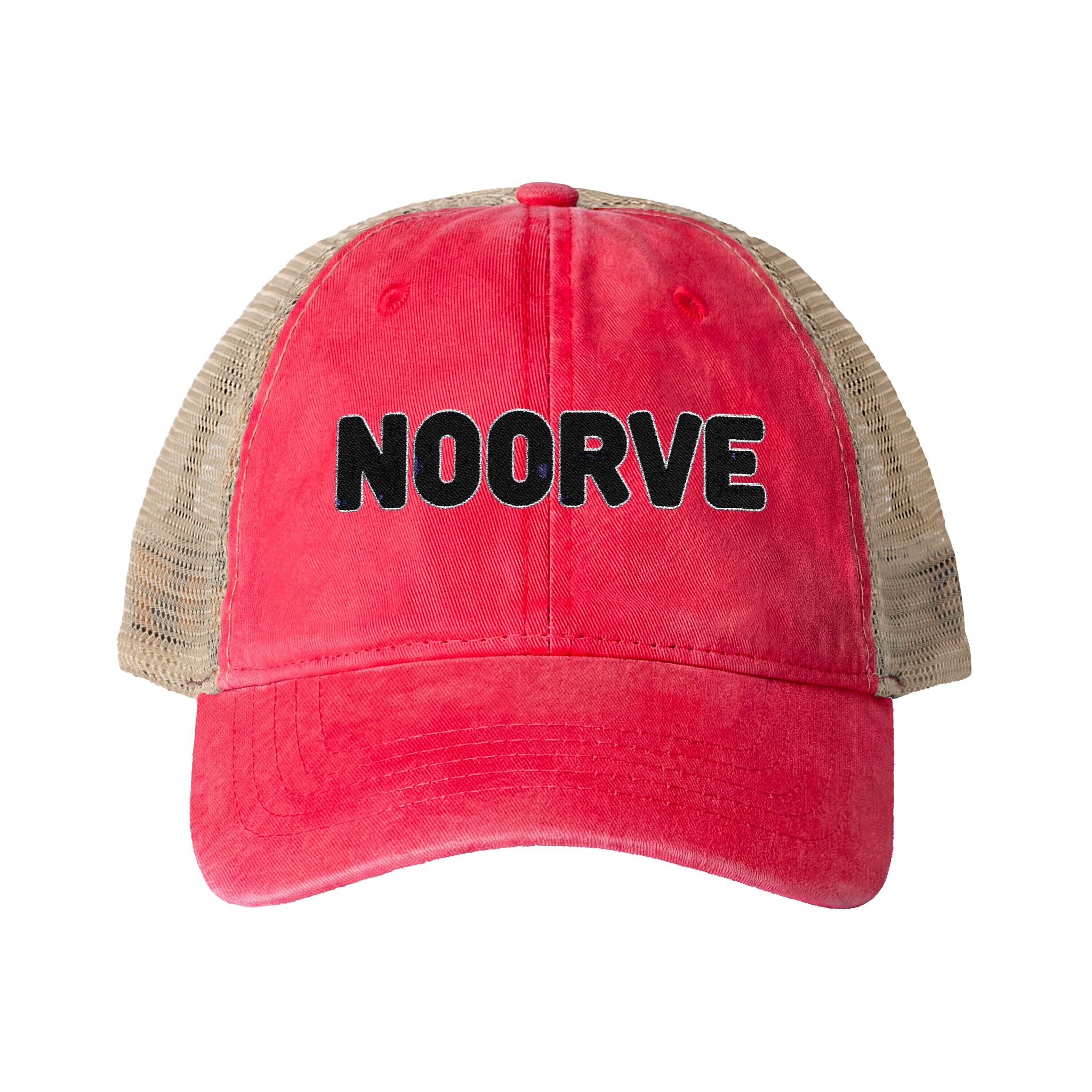 Lavender Stripe Washed Mesh-Back Cap | Noorve | Hats