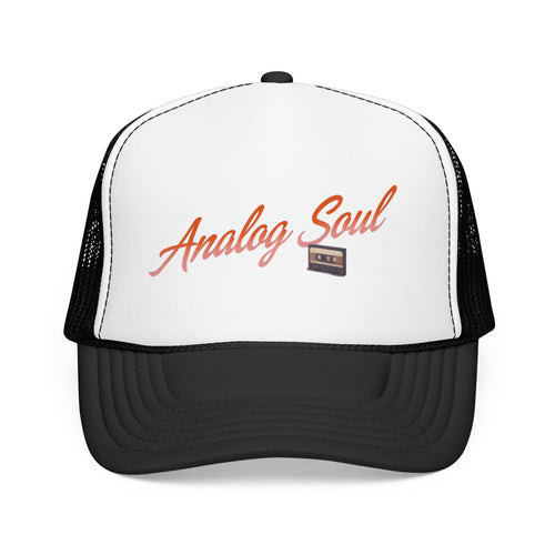 Analog Soul Trucker Hat — Retro Cassette Foam Trucker Cap | Noorve | Hats