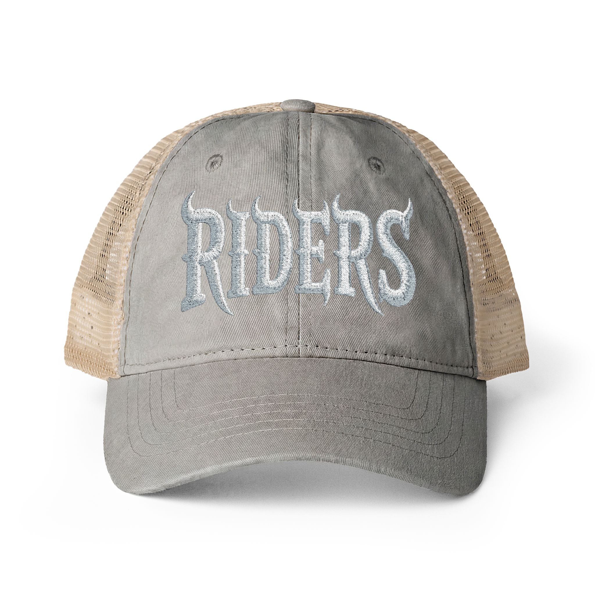 Washed Mesh-Back Cap — Pattern Mix Edition | Noorve | Hats
