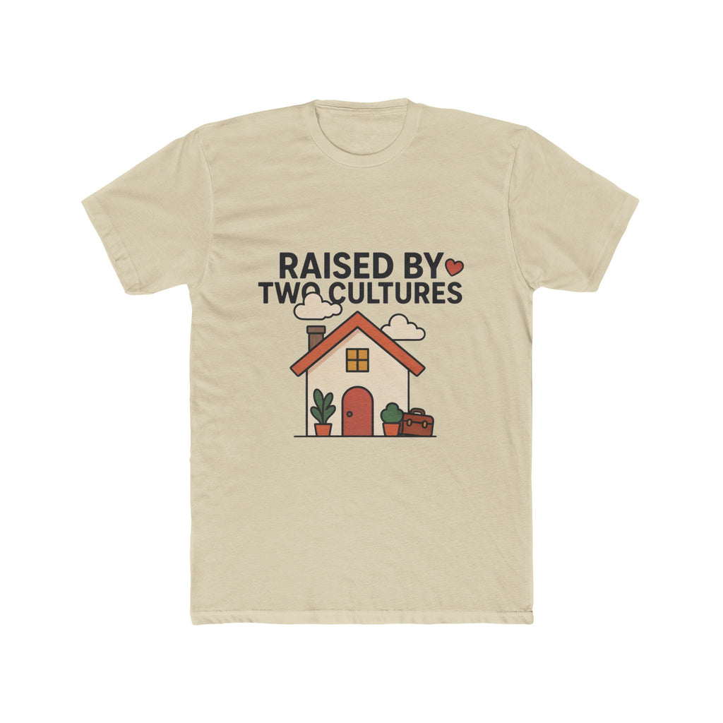 Raised by Two Cultures T-Shirt — My Accent Is The Proof Multicultural Pride Tee | Noorve | T-Shirt