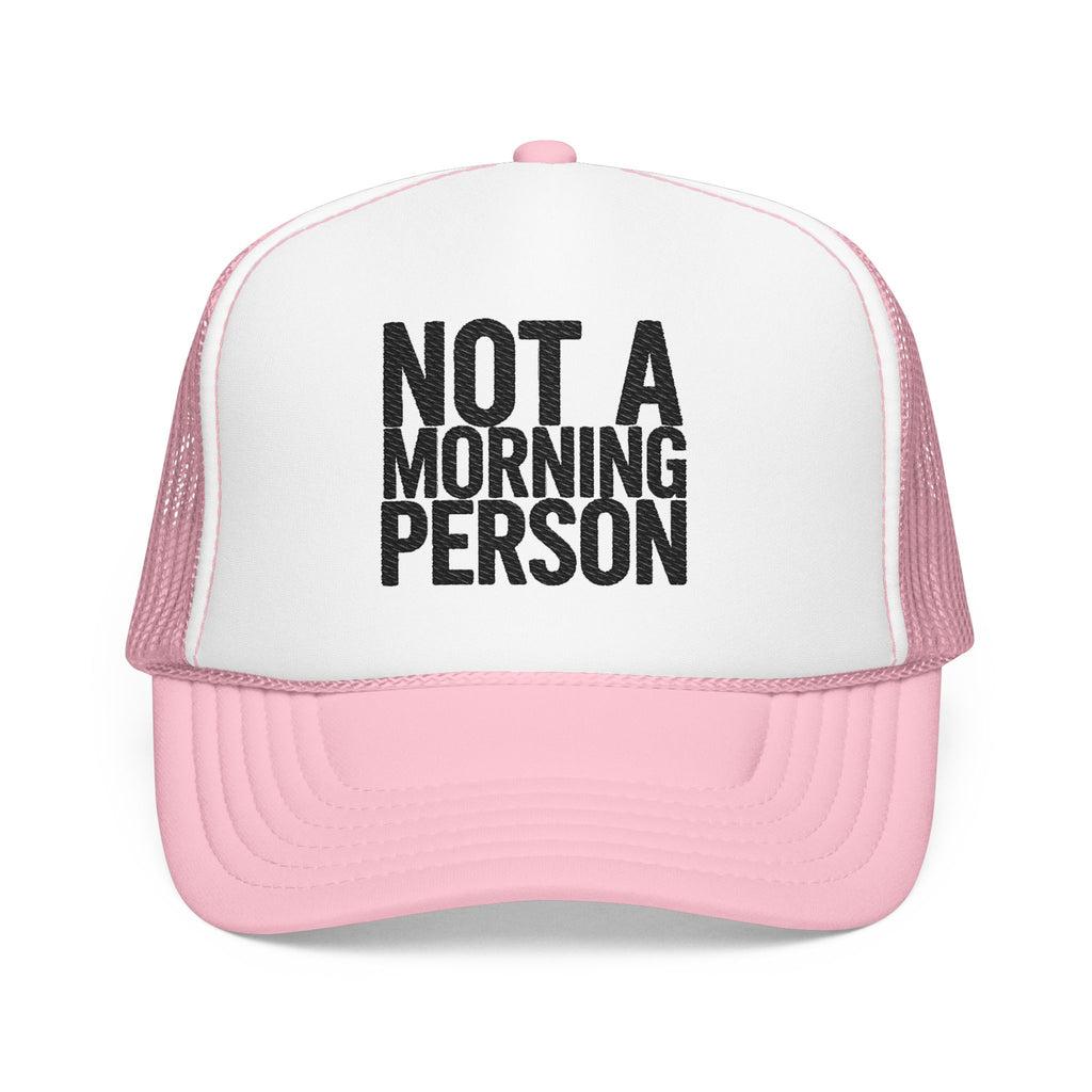 Trucker Hat — NOLA Music Person Glitter Text Foam Mesh Cap | Noorve | Hats