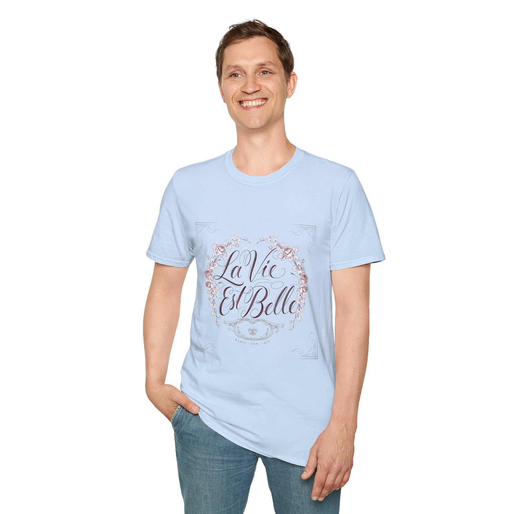 La Vie Est Belle Floral T-Shirt