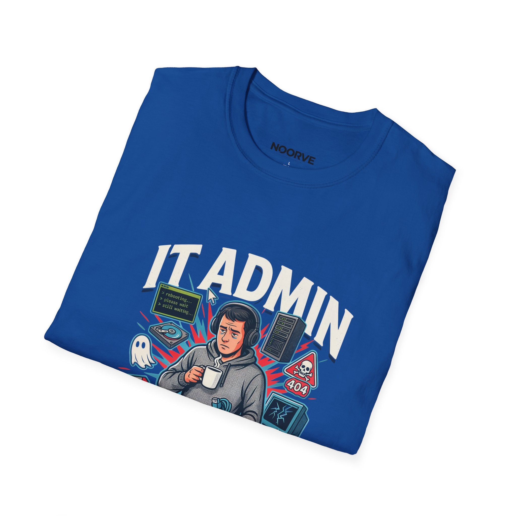 IT Admin T‑Shirt – "I Fix It If You Break It" Graphic Tee for Tech Professionals