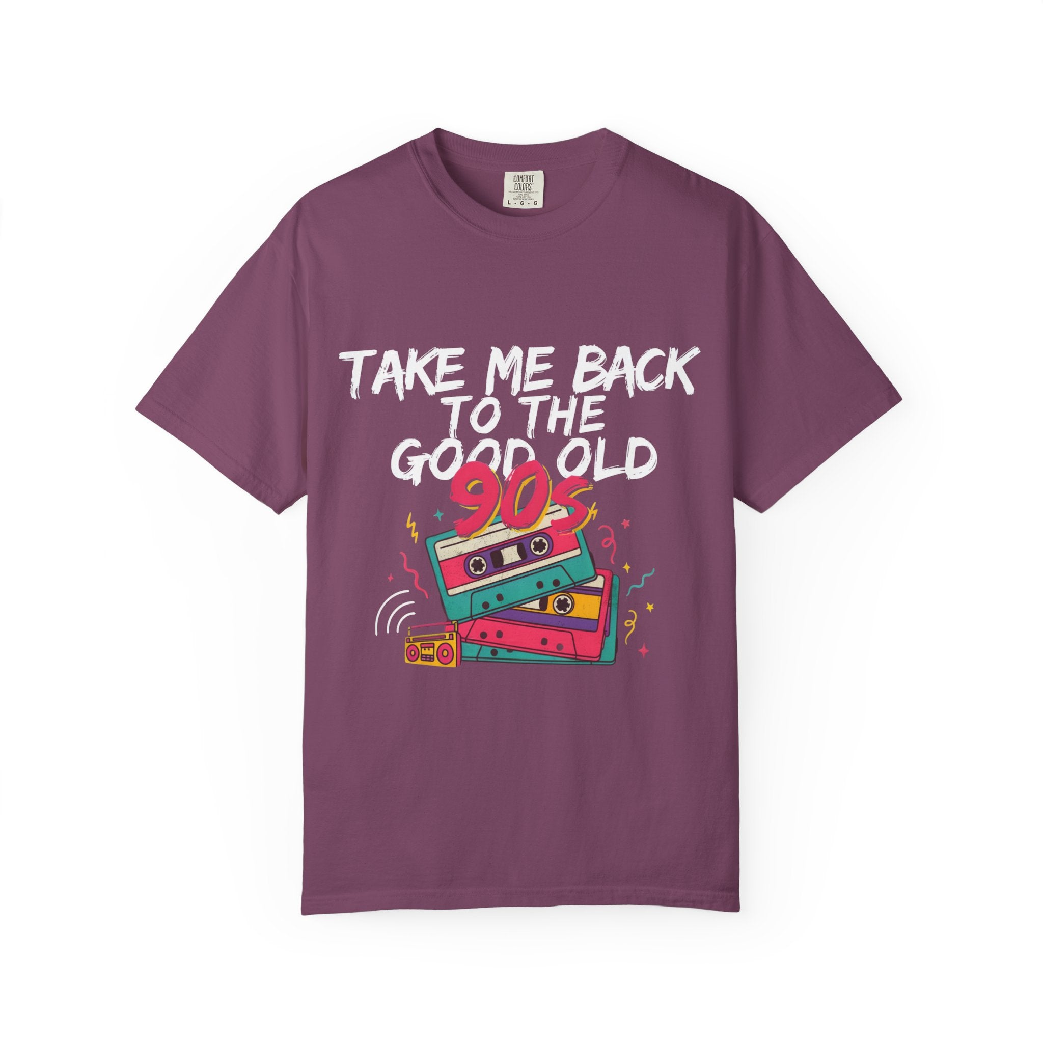 90s Retro Cassette T-Shirt — "Take Me Back to the Good Old 90s"