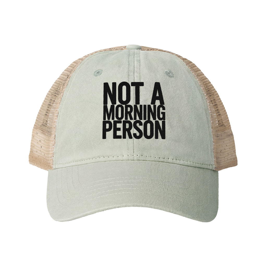 Chocolate Safari Washed Mesh-Back Cap
