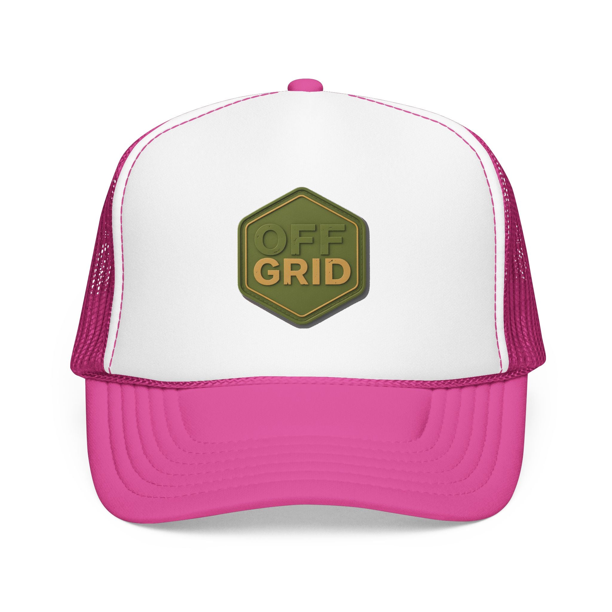 Off Grid Trucker Hat — Outdoor Adventure Foam Mesh Cap | Noorve | Hats
