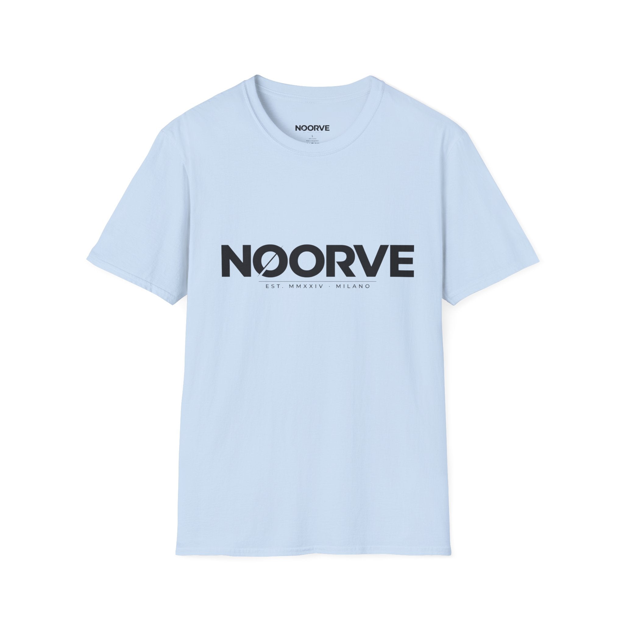 NOORVE Logo T-Shirt — Minimalist Milano Graphic Tee