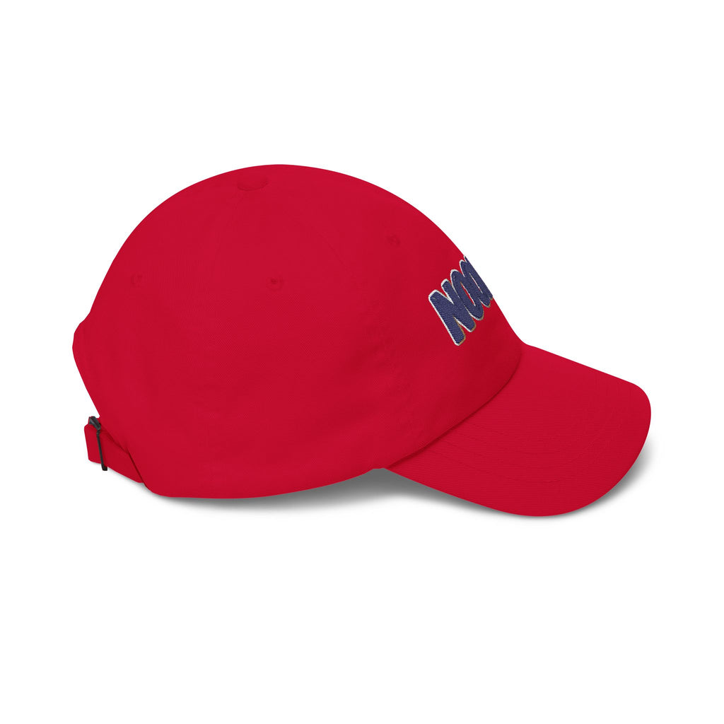 Dad Cap — Embroidered "NOORVE" White Classic Baseball Hat