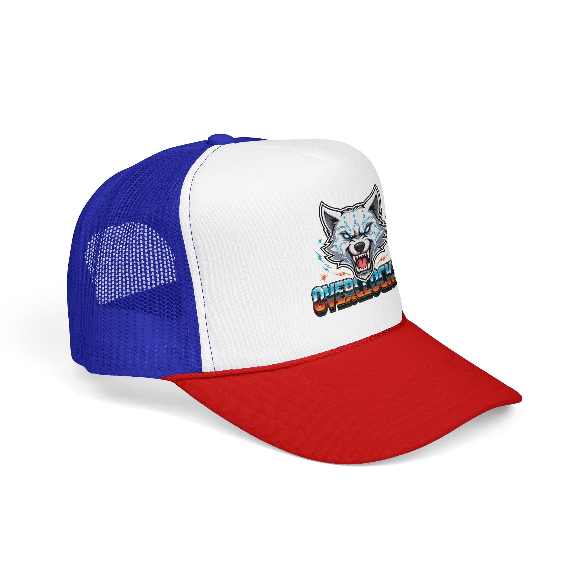 Wolf Trucker Hat — Fierce Arctic Wolf Foam Trucker Cap