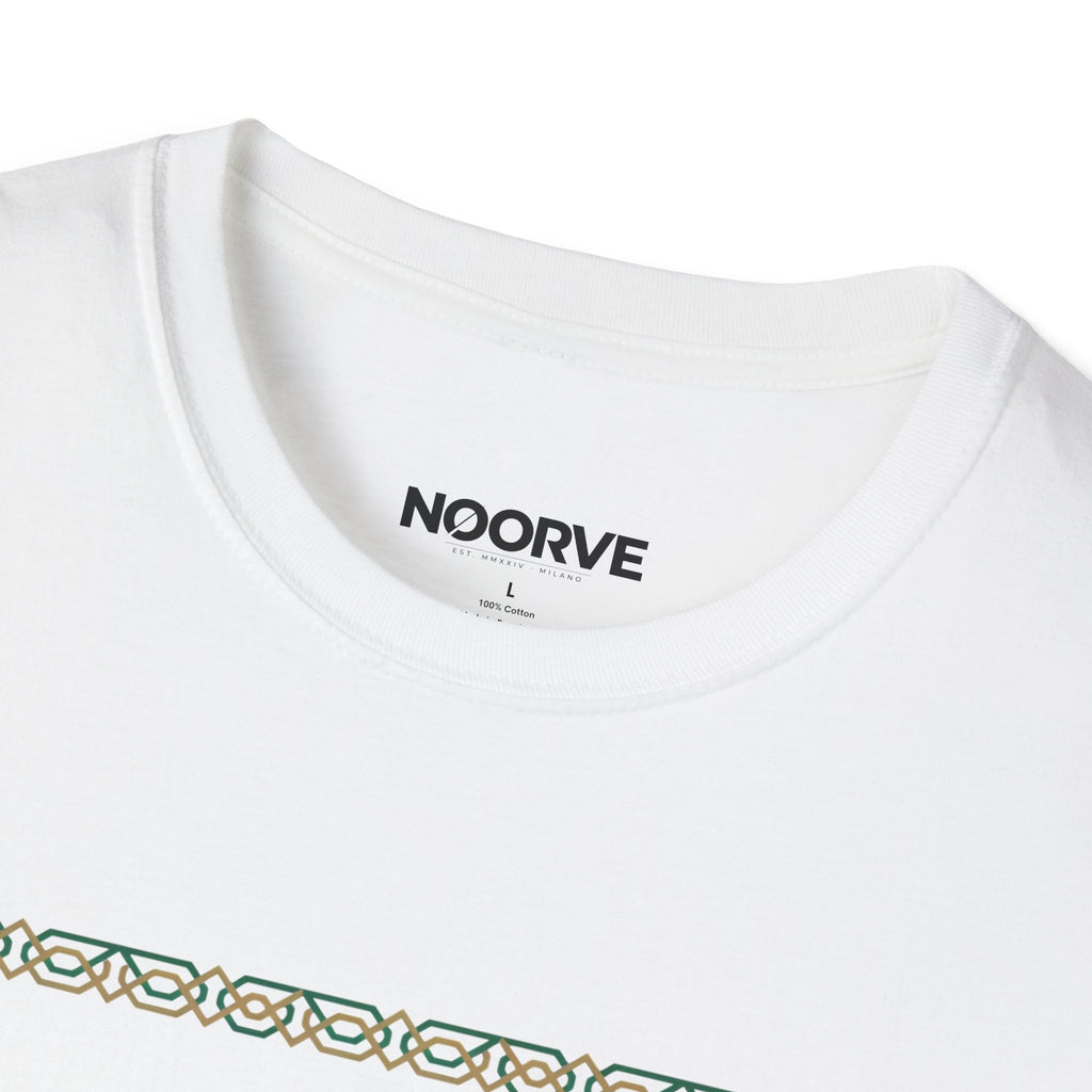 Arabic 'Ishq' Graphic T-Shirt — Romantic Calligraphy Floral Tee | Noorve | T-Shirt