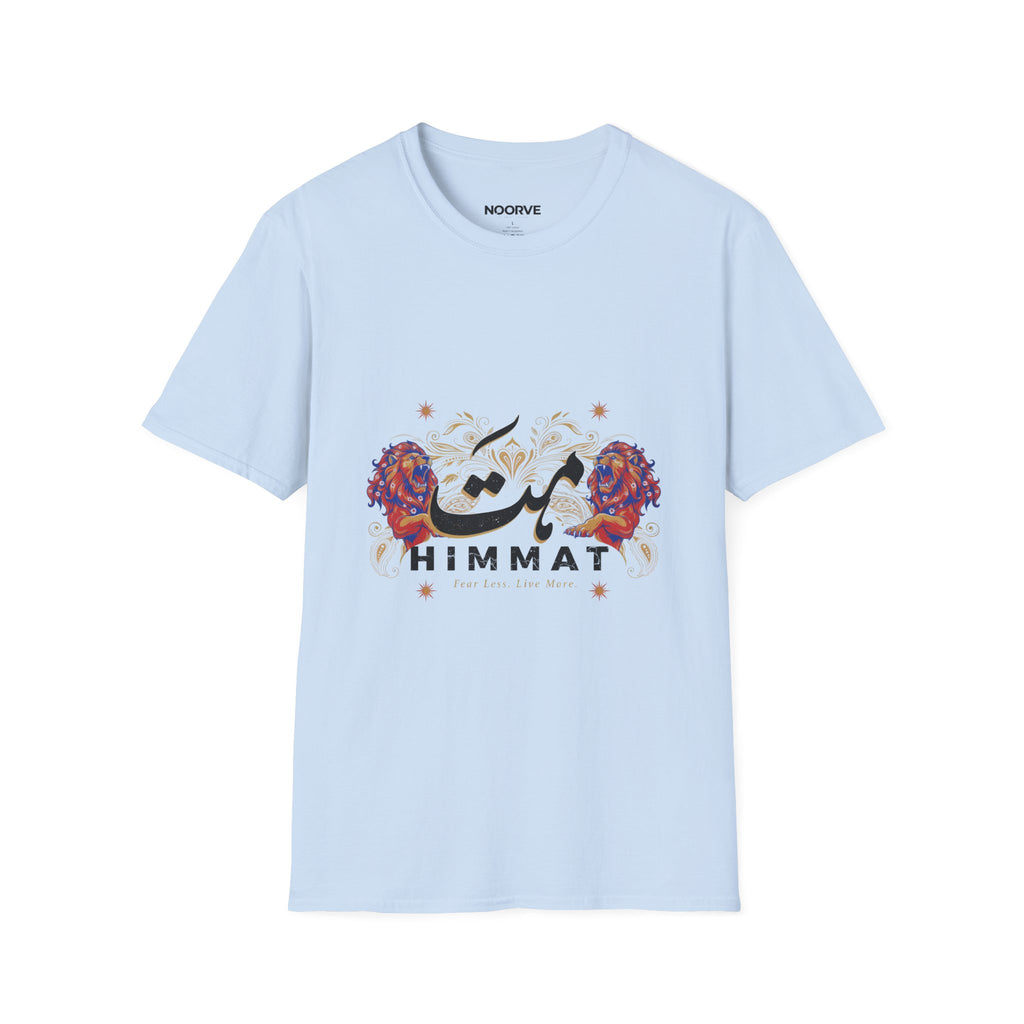 Himmat Floral Calligraphy T-Shirt — Inspirational Urdu Design