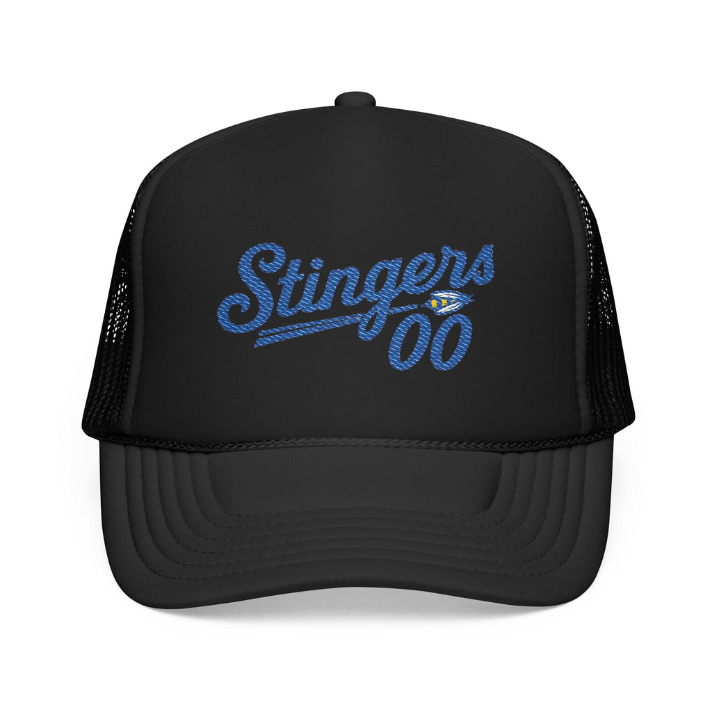 Stingers '00 Trucker Hat — Vintage Script Foam Mesh Cap