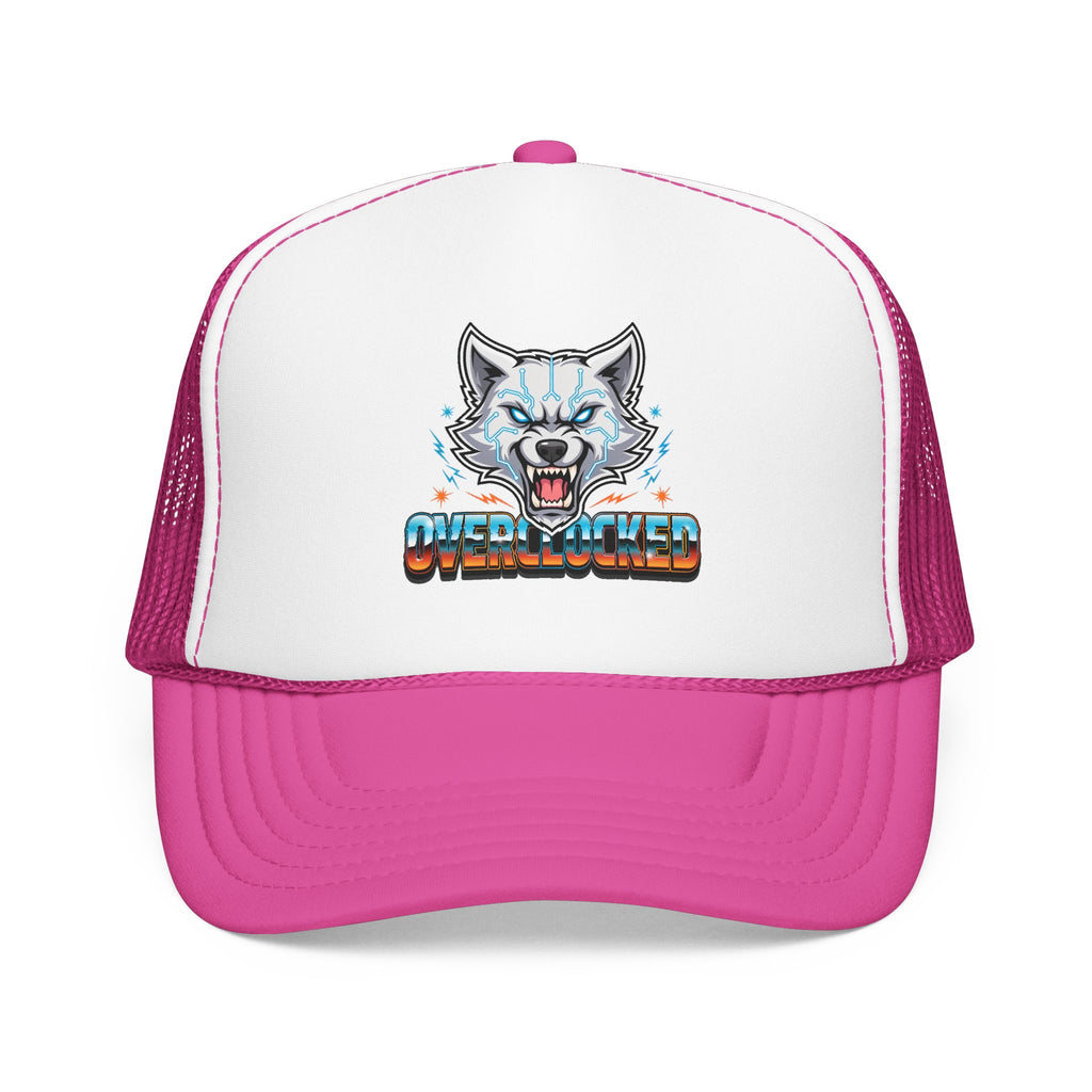 Wolf Trucker Hat — Fierce Arctic Wolf Foam Trucker Cap | Noorve | Hats