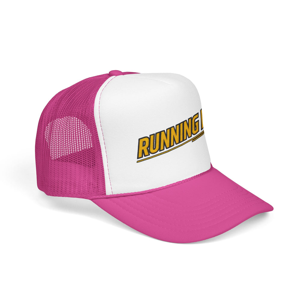 Running Late Trucker Hat — Vintage Mesh Edition