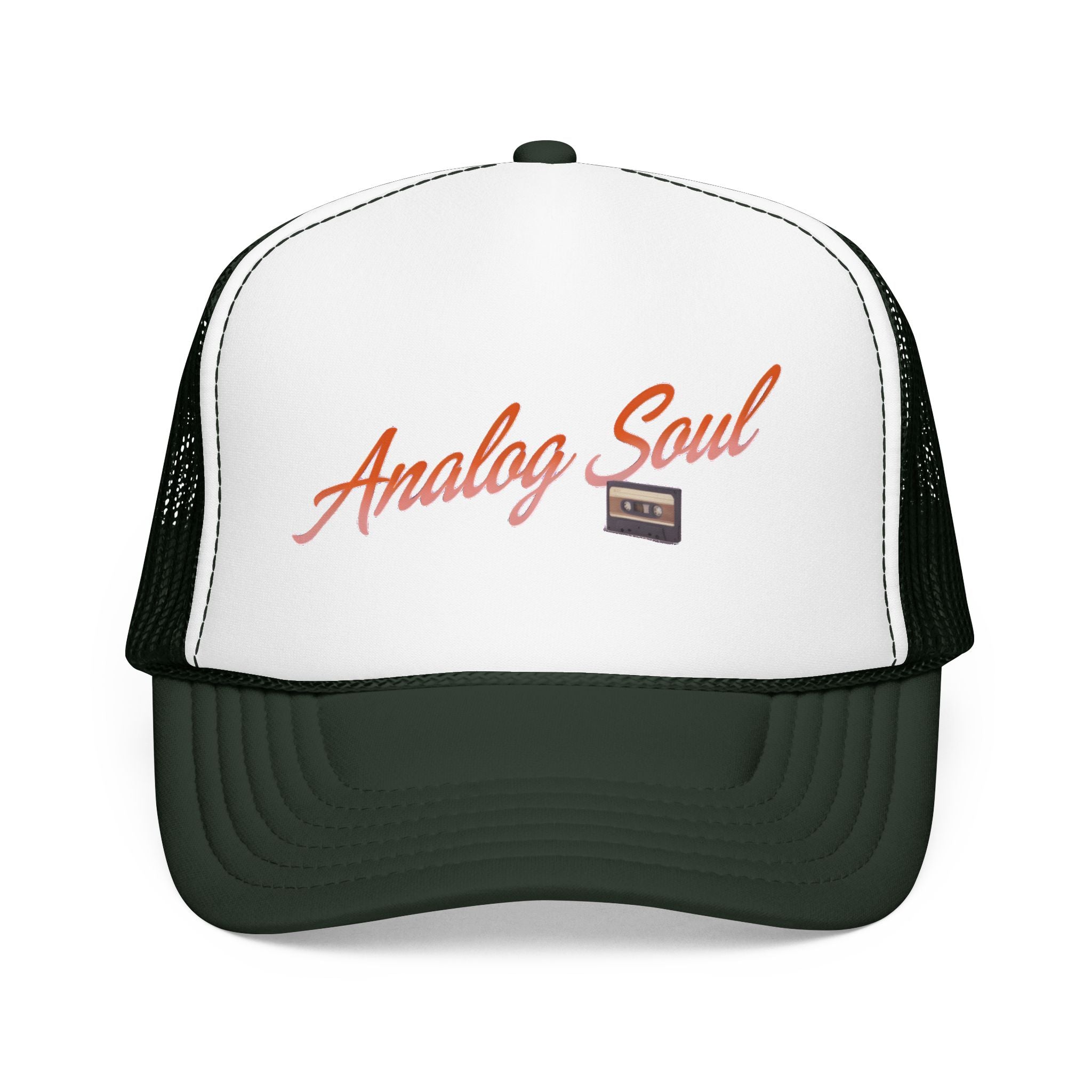 Analog Soul Trucker Hat — Retro Cassette Foam Trucker Cap | Noorve | Hats