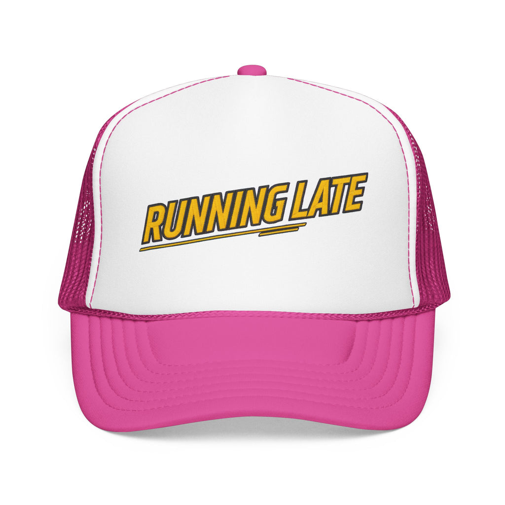 Running Late Trucker Hat — Vintage Mesh Edition | Noorve | Hats