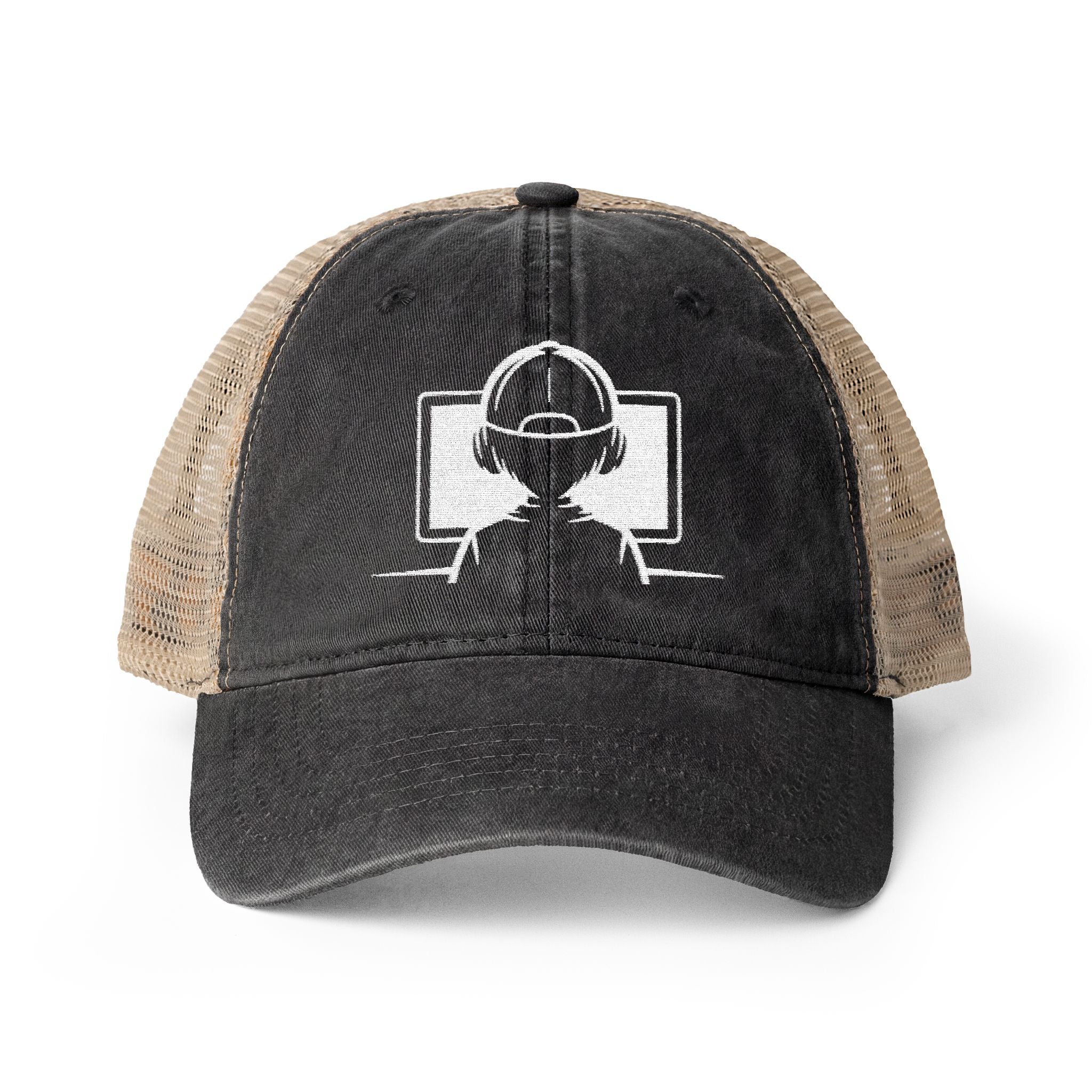 Washed Mesh-Back Cap — Weekend Essentials Edition | Noorve | Hats