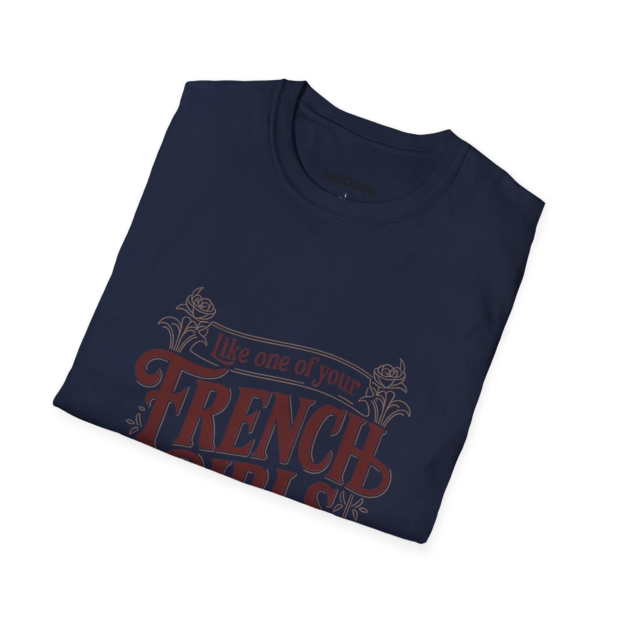 French Girls T-Shirt — "Like One of Your French Girls" Vintage Script Tee