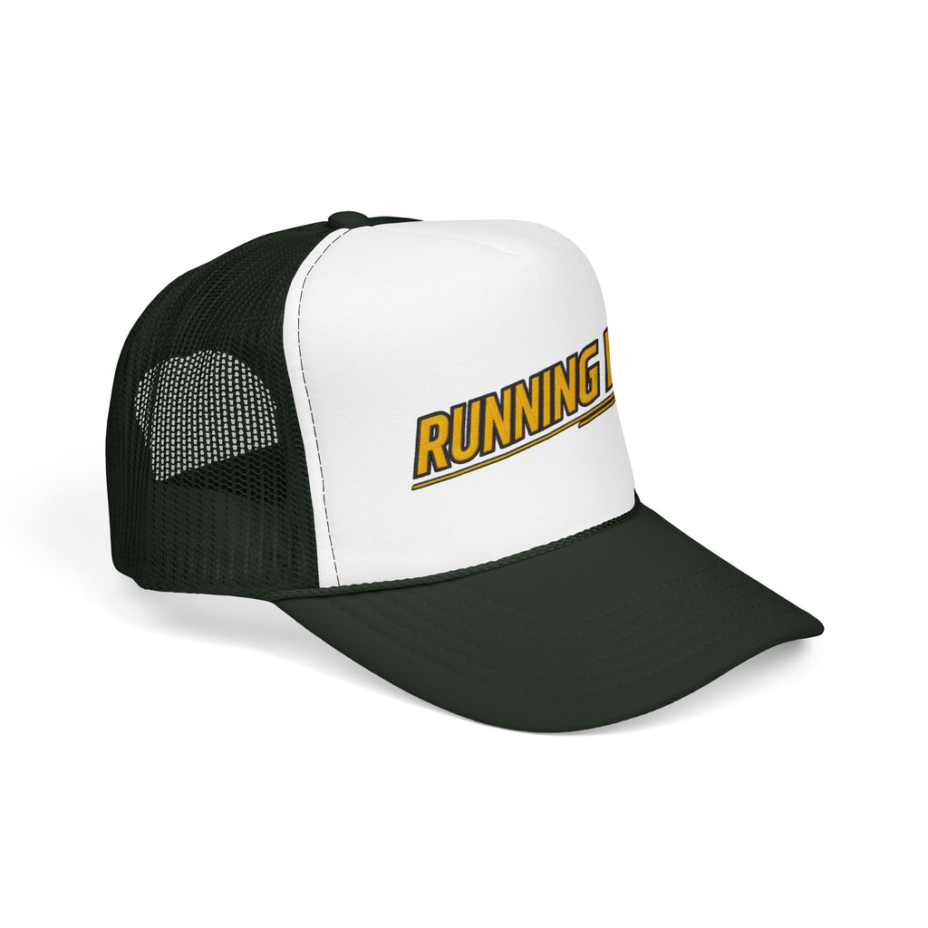 Running Late Trucker Hat — Vintage Mesh Edition