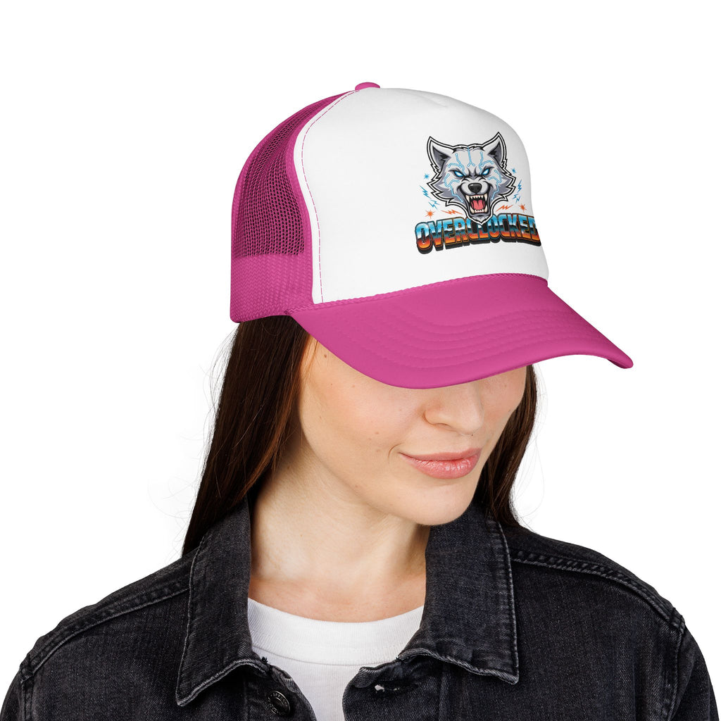Wolf Trucker Hat — Fierce Arctic Wolf Foam Trucker Cap