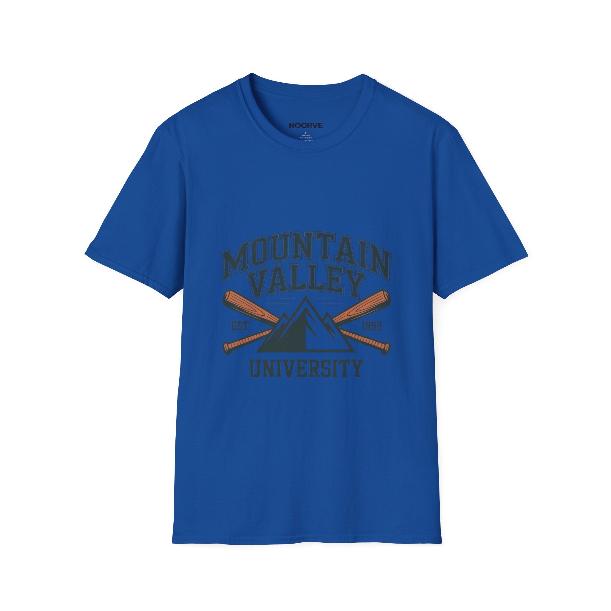 Mountain Valley University T‑Shirt — Vintage Collegiate Outdoor Tee