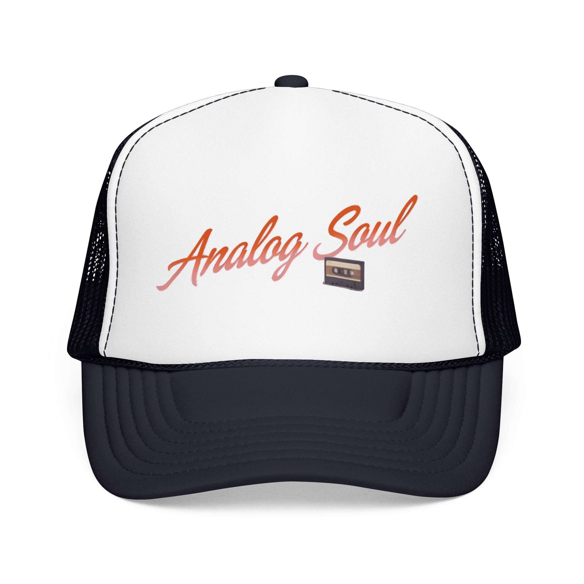 Analog Soul Trucker Hat — Retro Cassette Foam Trucker Cap | Noorve | Hats