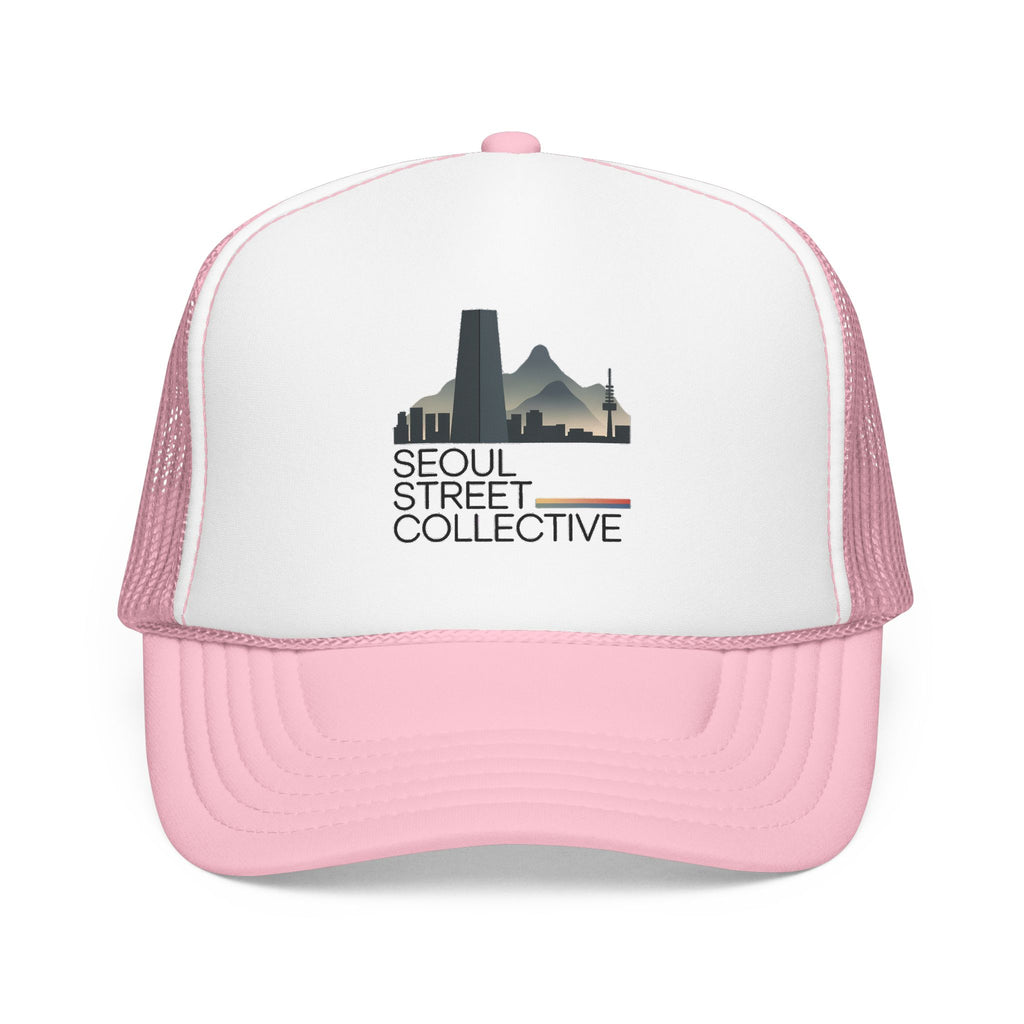 Trucker Hat — Salt Lake City Skyline Vintage Graphic | Noorve | Hats