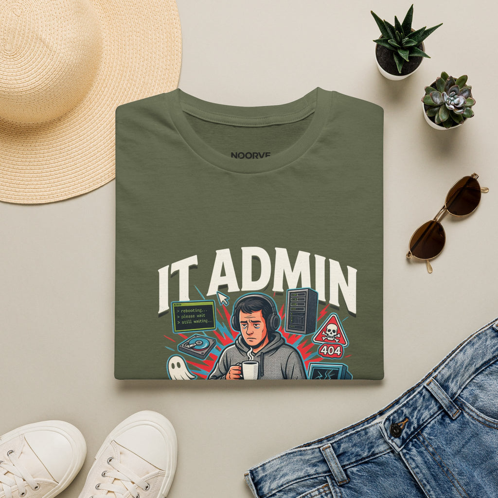IT Admin T-Shirt – I Fix It If You Break It Graphic Tee for Tech Professionals | Noorve | T-Shirt