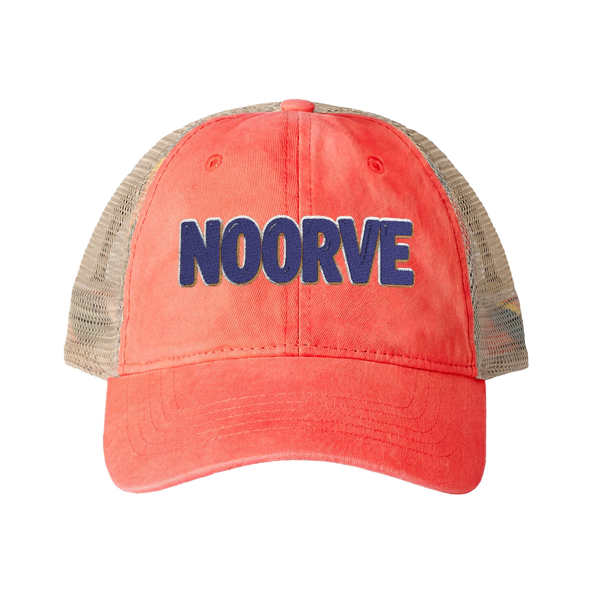 Washed Mesh-Back Cap — Summer Signature Edition
