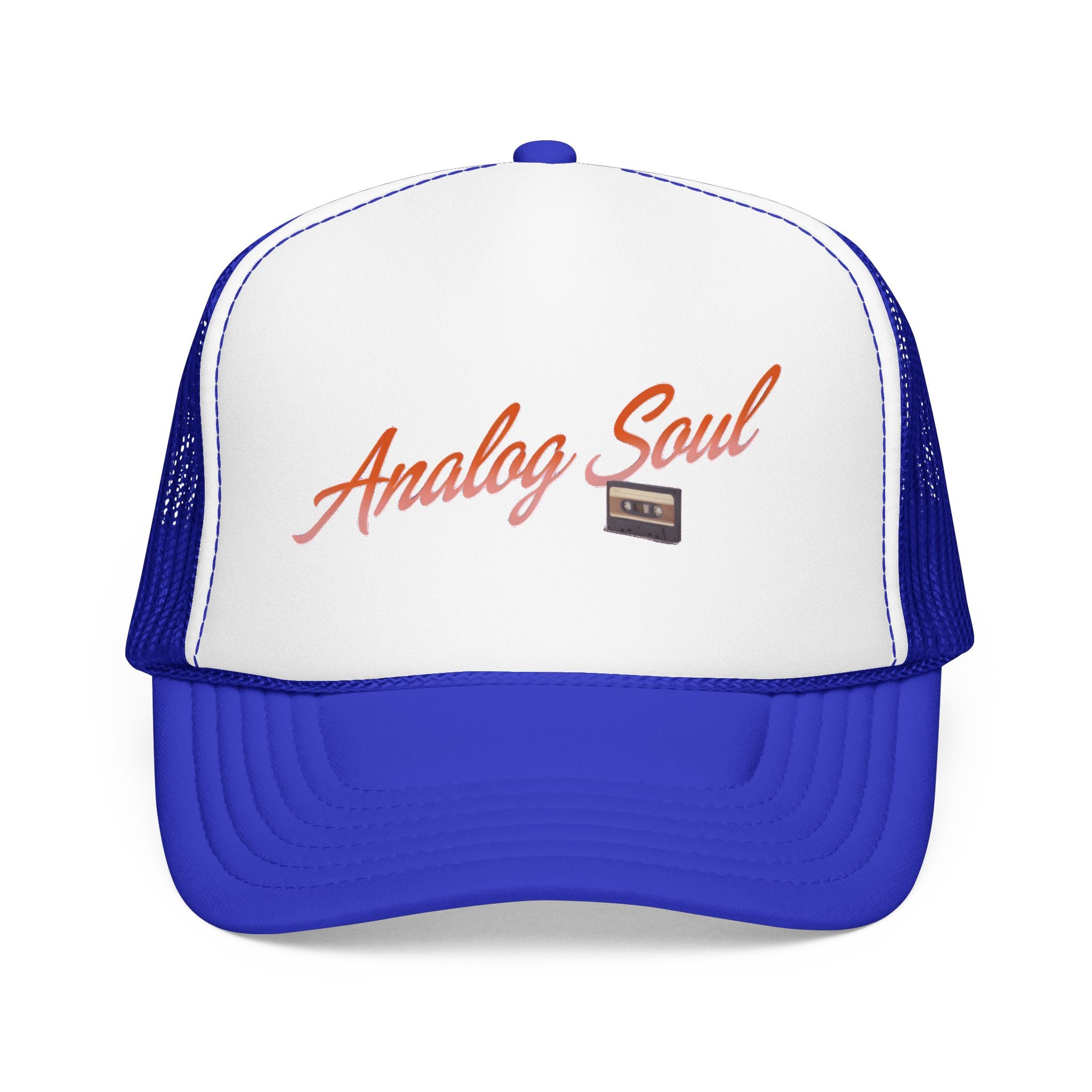 Analog Soul Trucker Hat — Retro Cassette Foam Trucker Cap | Noorve | Hats