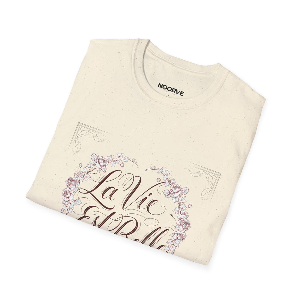 La Vie Est Belle Floral T-Shirt
