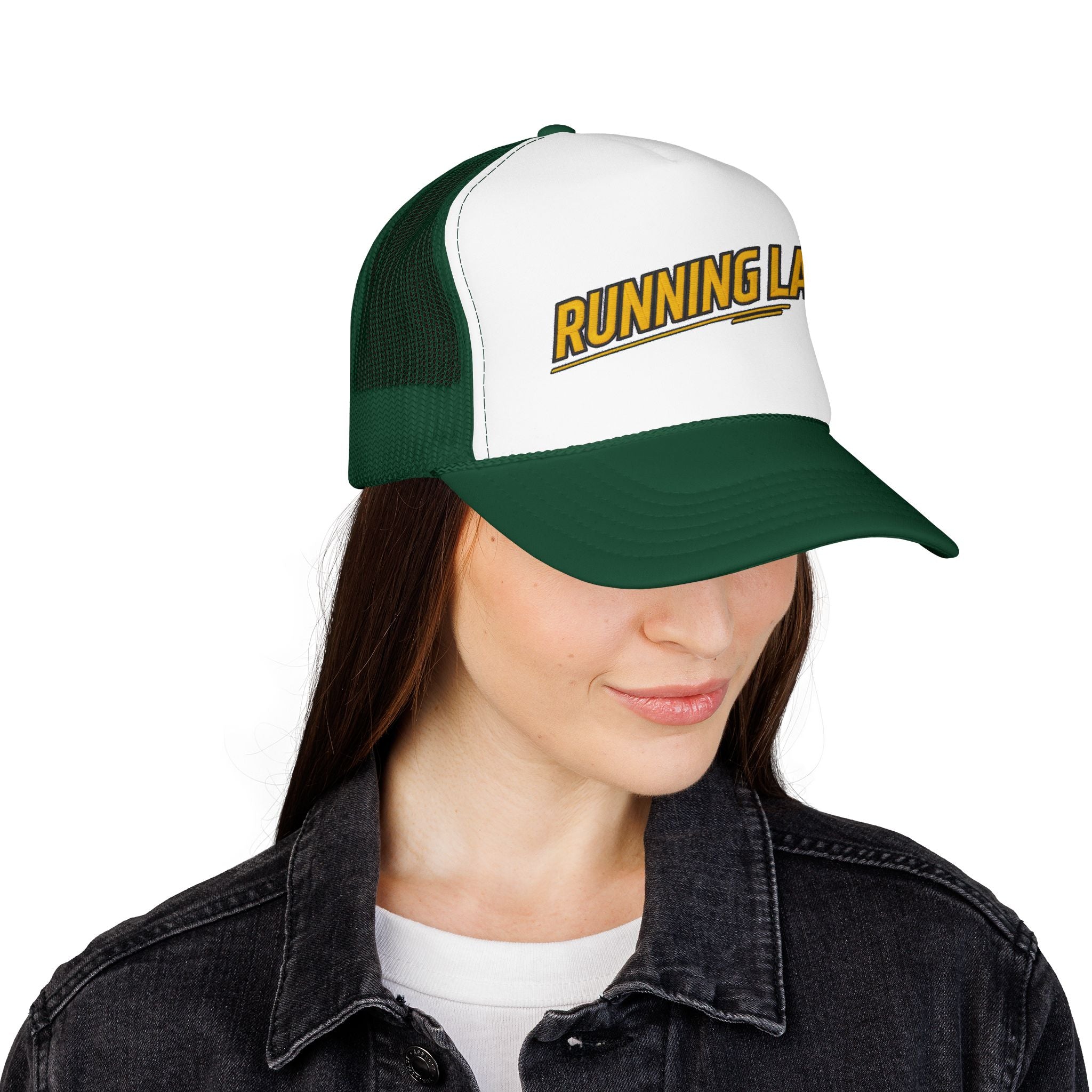 Running Late Trucker Hat — Vintage Mesh Edition