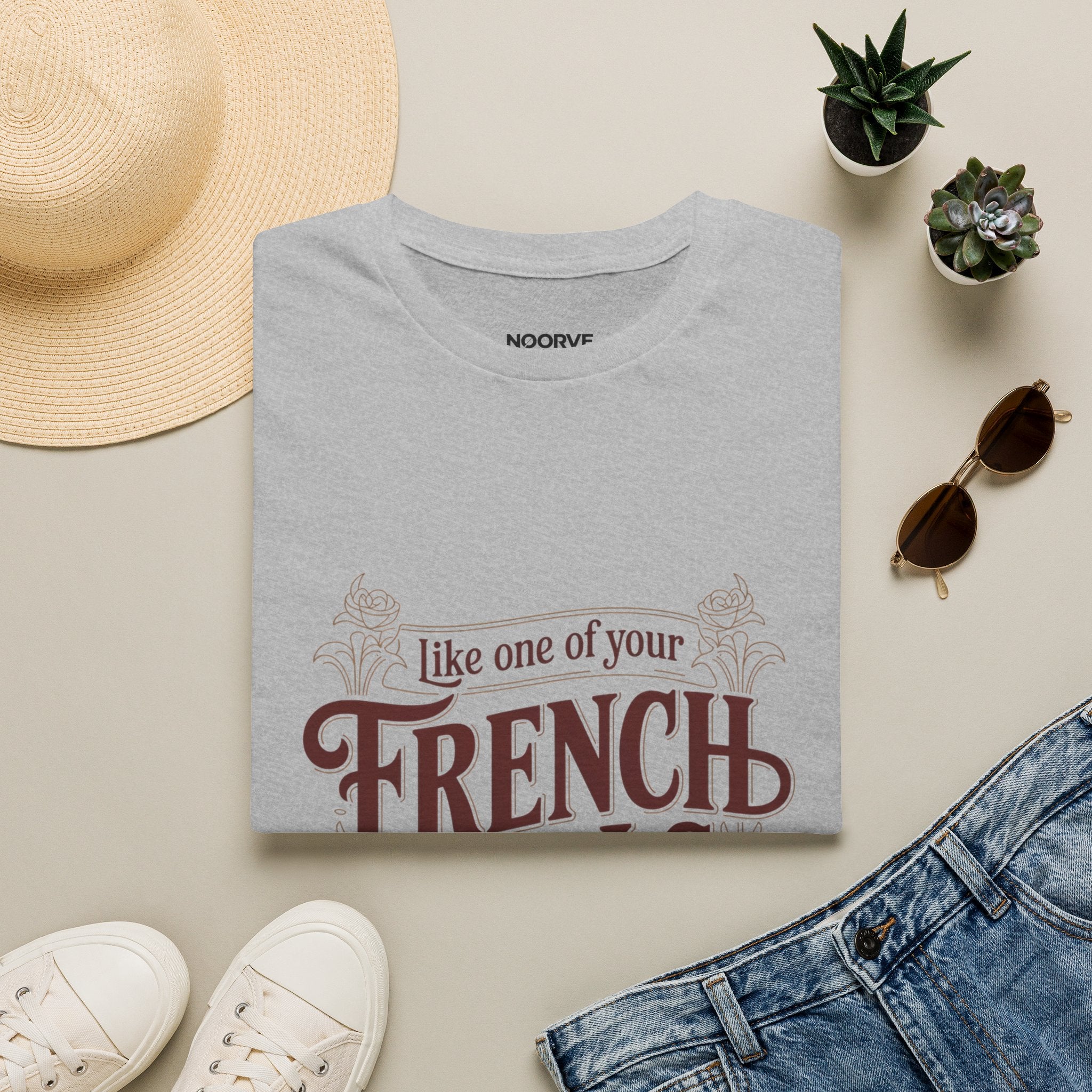 French Girls T-Shirt — Like One of Your French Girls Vintage Script Tee | Noorve | T-Shirt