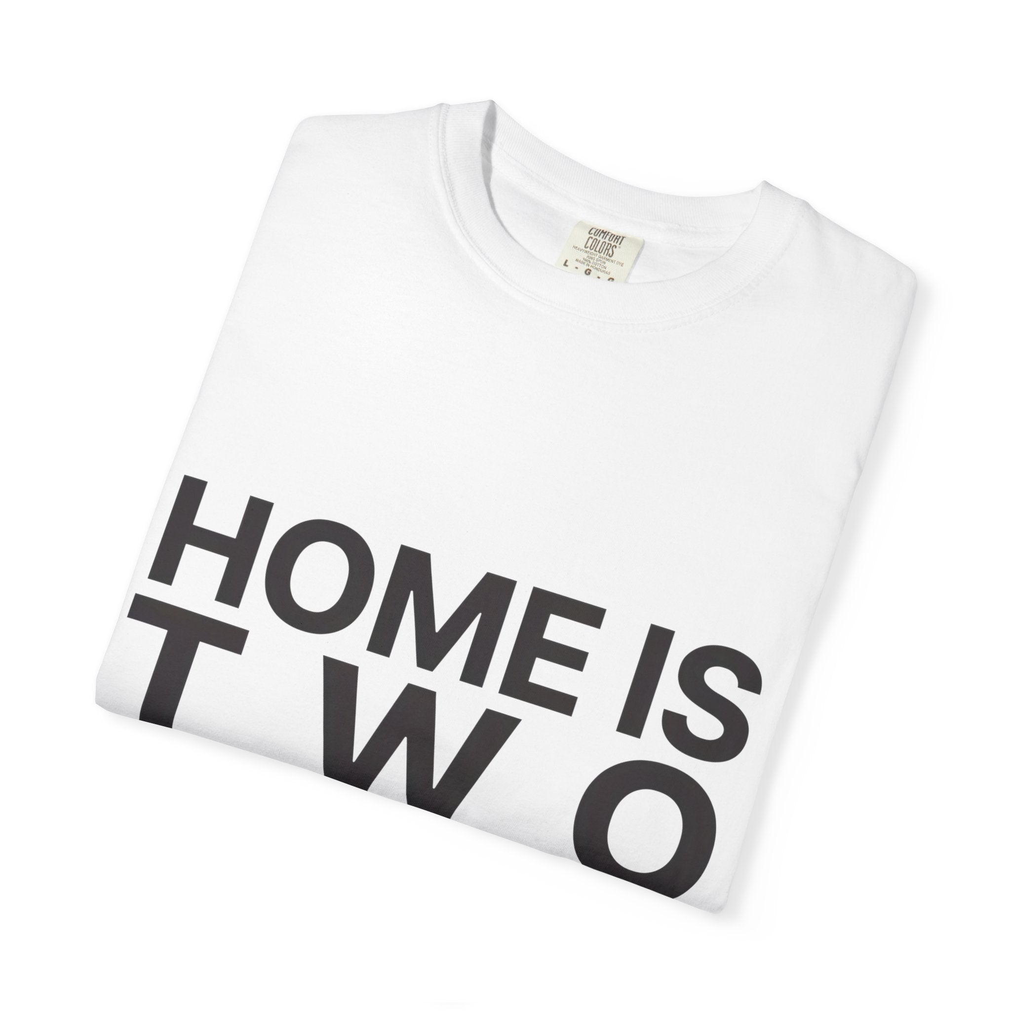 Home Is Two Places T-Shirt — First Generation, Full Heart Graphic Tee | Noorve | T-Shirt
