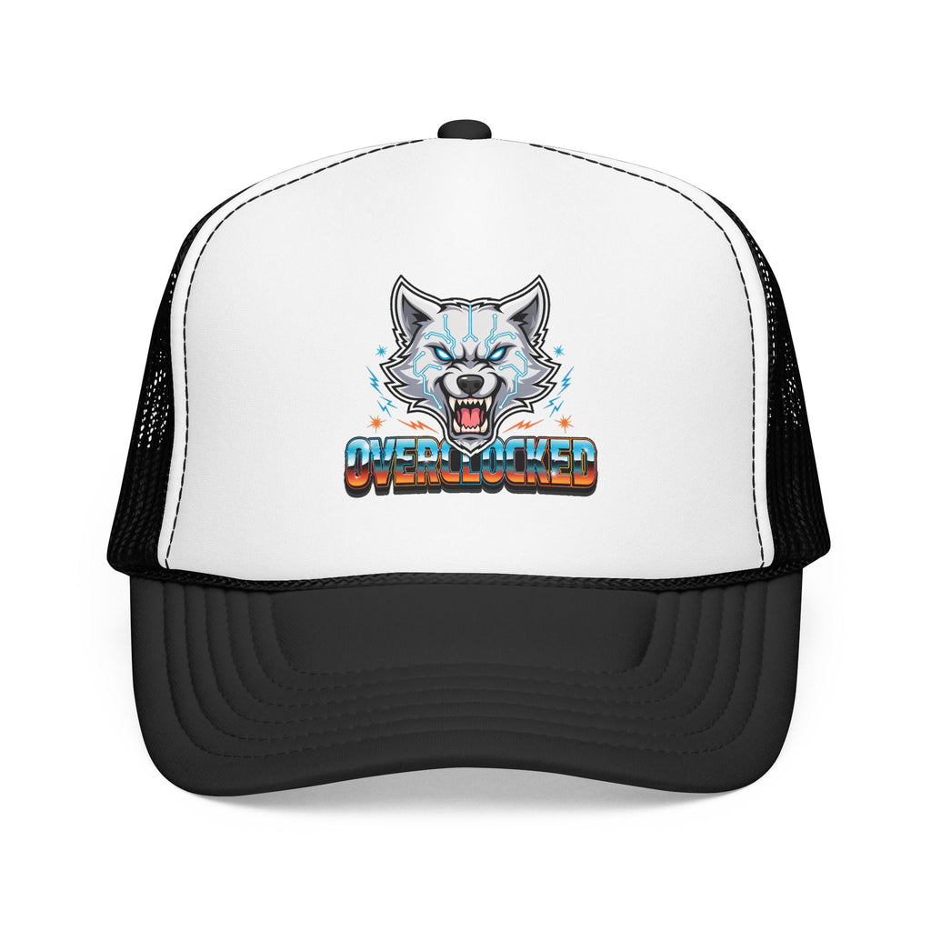 Wolf Trucker Hat — Fierce Arctic Wolf Foam Trucker Cap | Noorve | Hats