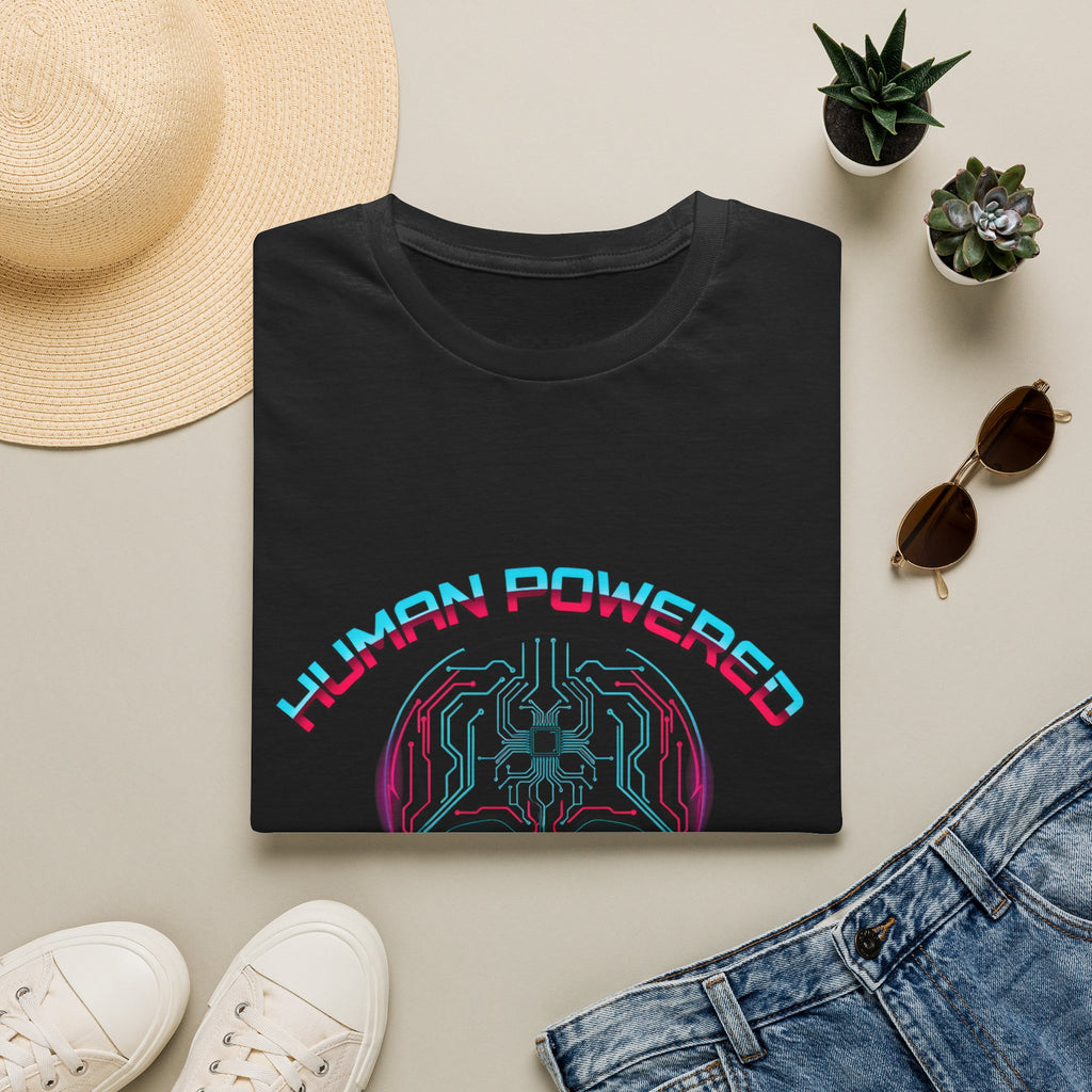 Skull Human Powered Graphic T-Shirt | Noorve | T-Shirt