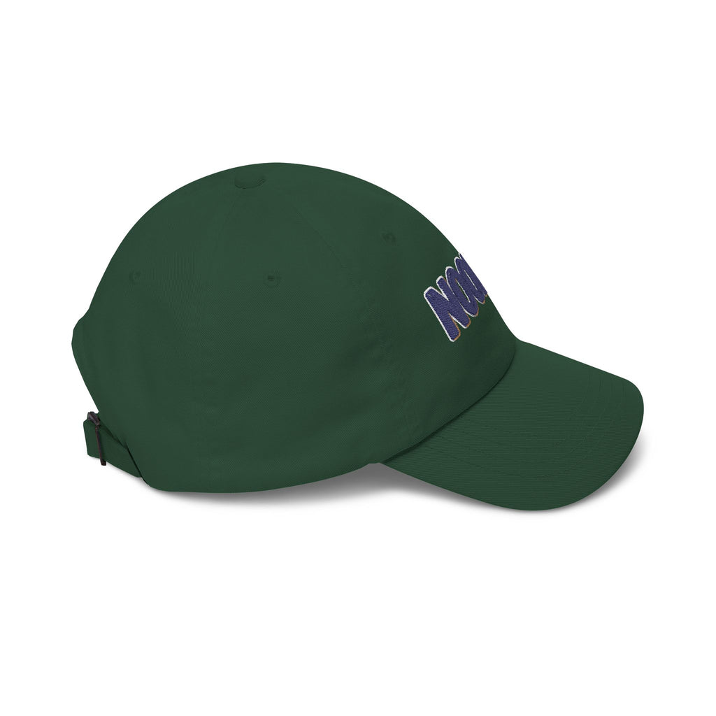Dad Cap — Embroidered "NOORVE" White Classic Baseball Hat