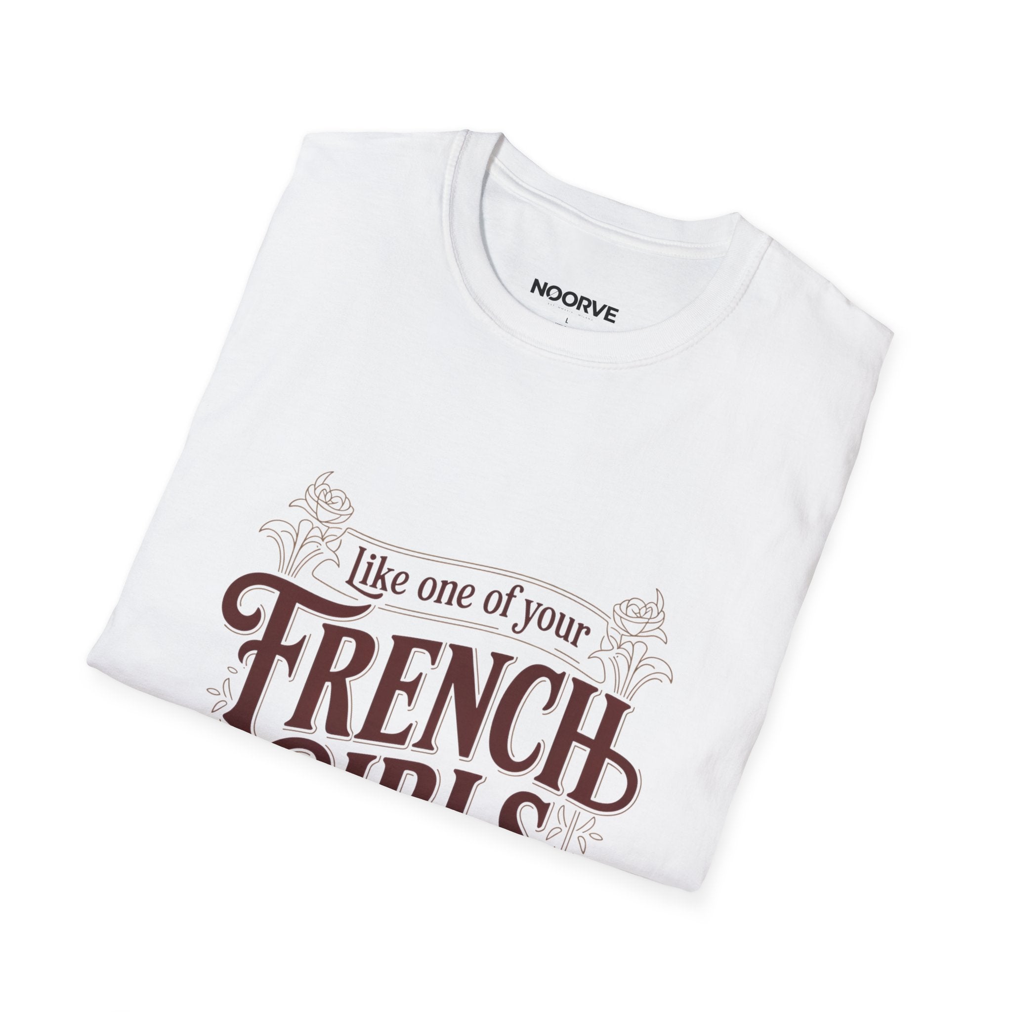 French Girls T-Shirt — "Like One of Your French Girls" Vintage Script Tee