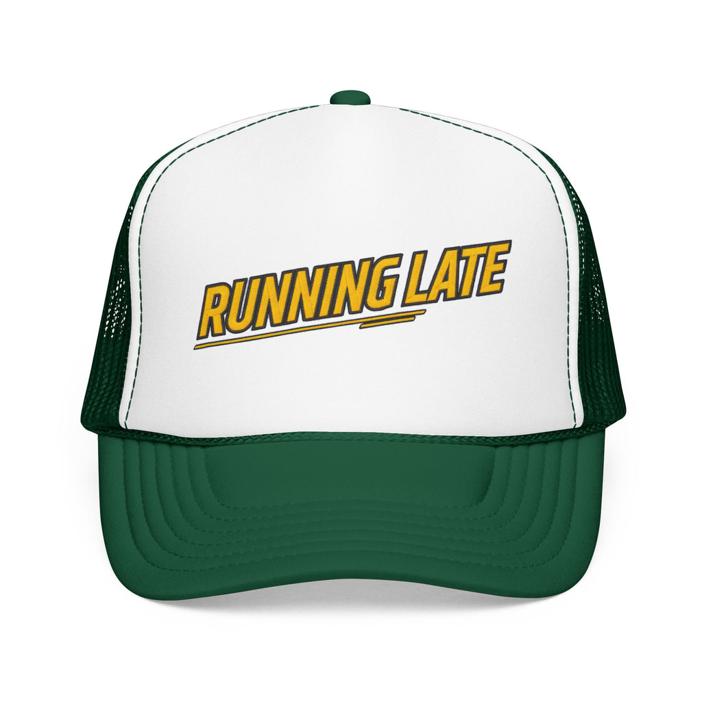 Running Late Trucker Hat — Vintage Mesh Edition | Noorve | Hats