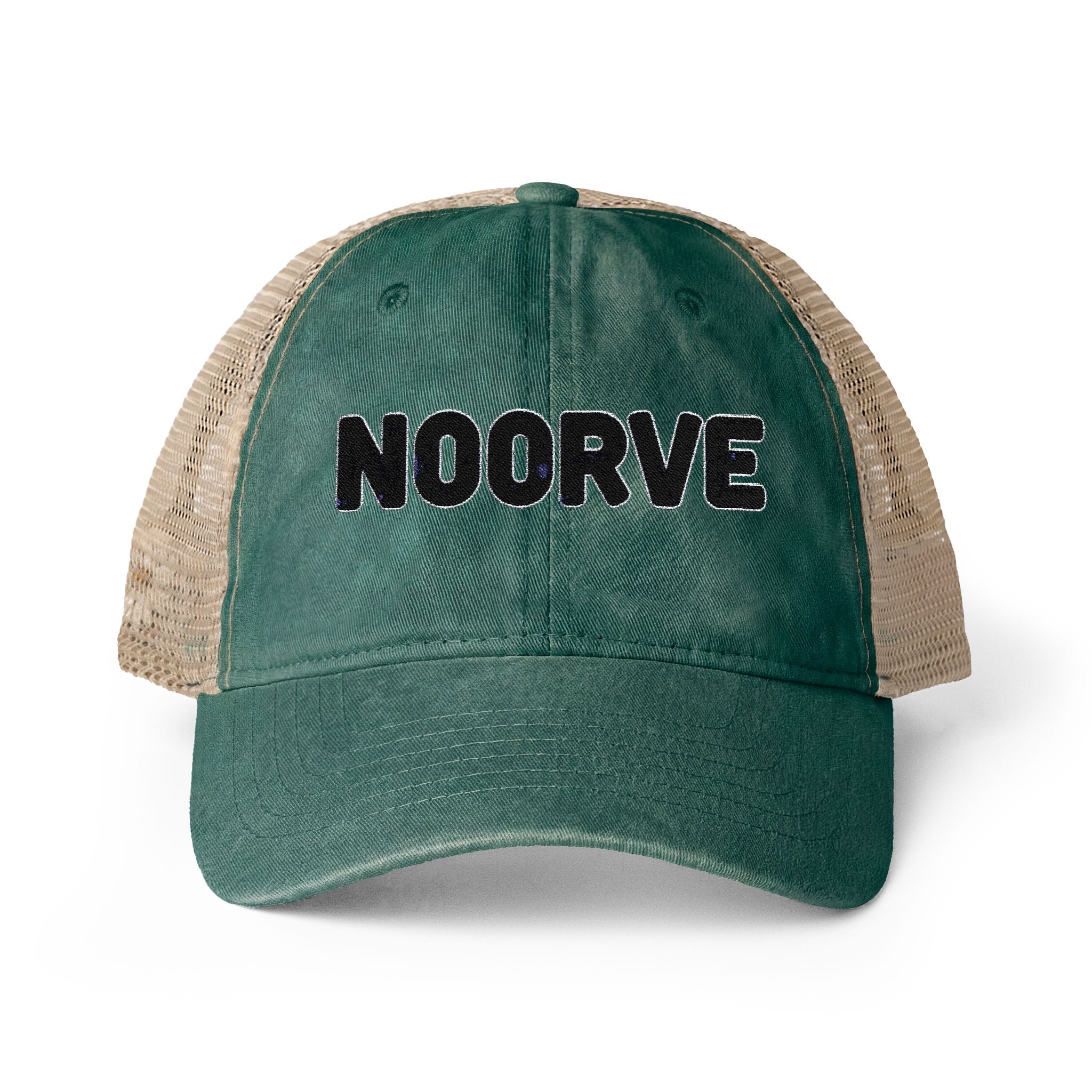 Lavender Stripe Washed Mesh-Back Cap | Noorve | Hats