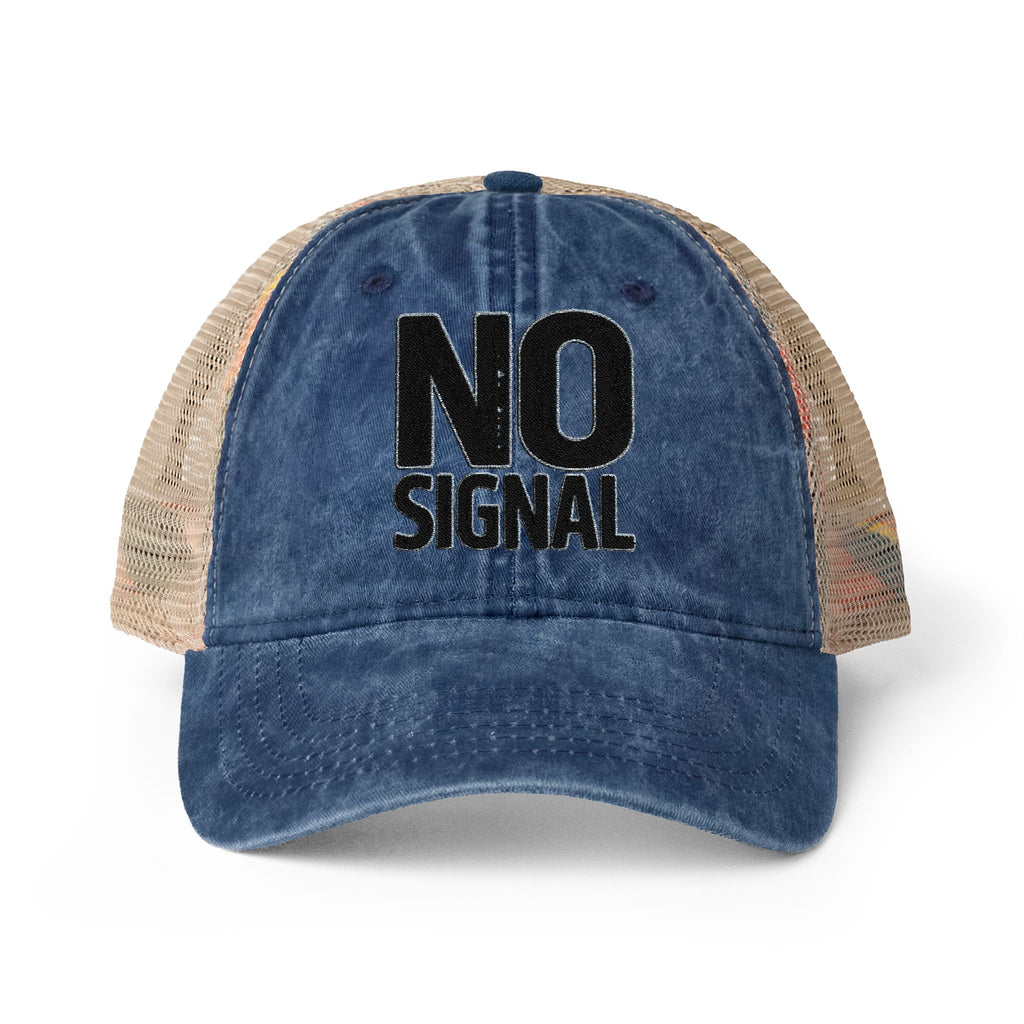 Dusty Pink Floral Washed Mesh-Back Cap | Noorve | Hats