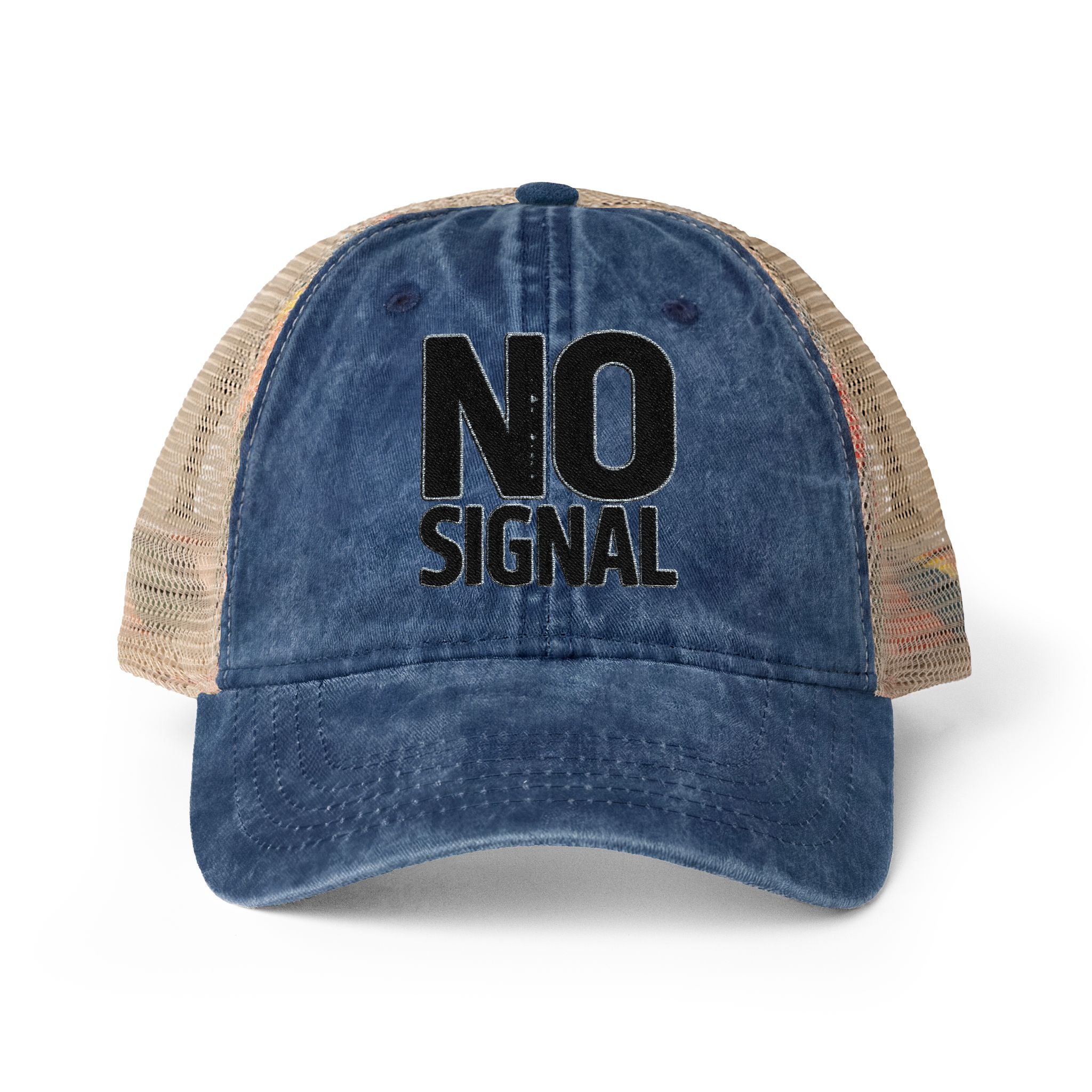 Dusty Pink Floral Washed Mesh-Back Cap | Noorve | Hats