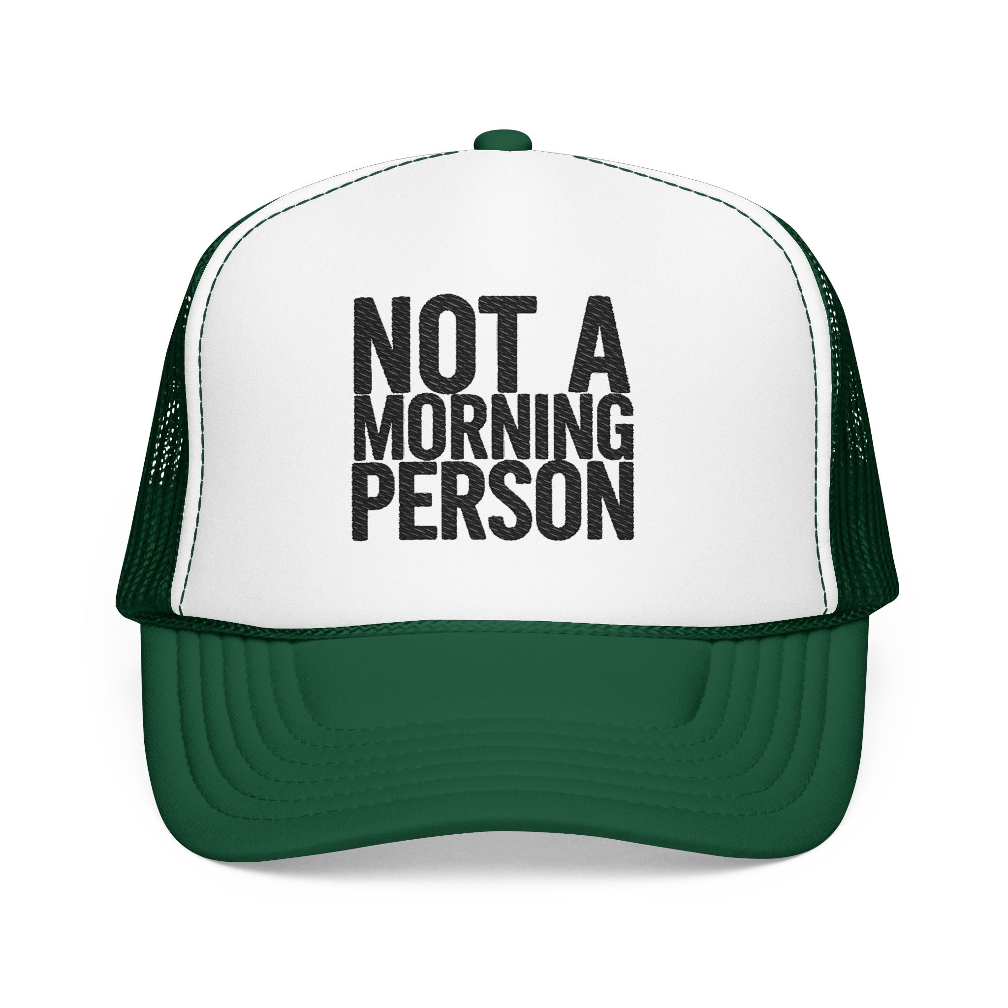 Trucker Hat — NOLA Music Person Glitter Text Foam Mesh Cap | Noorve | Hats