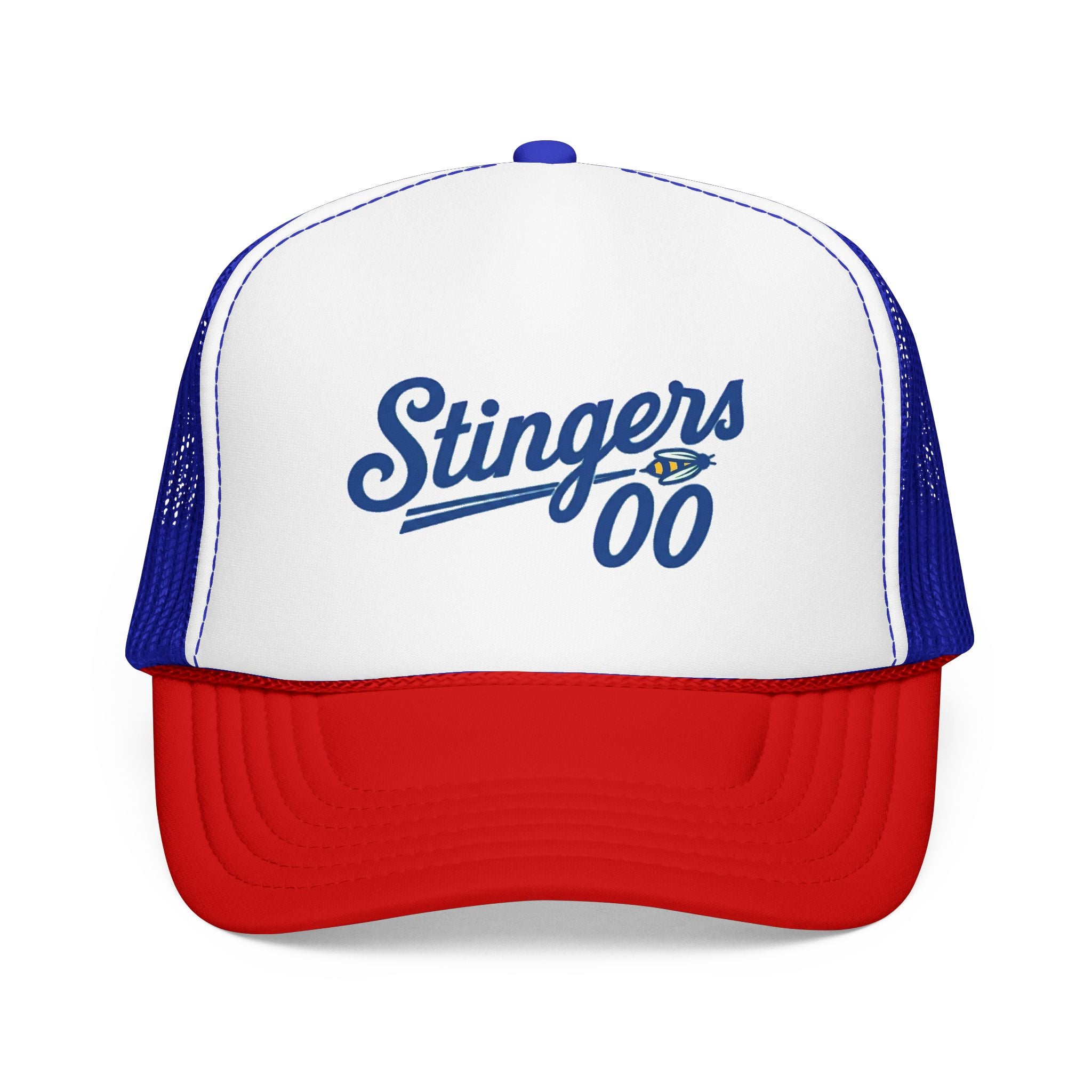Stingers 00 Foam Trucker Hat — Retro Sports Mesh Cap | Noorve | Hats