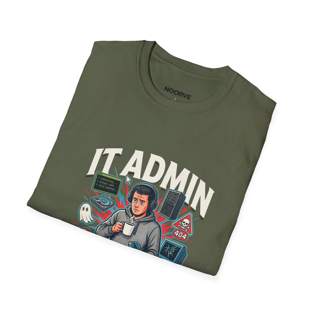 IT Admin T‑Shirt – "I Fix It If You Break It" Graphic Tee for Tech Professionals