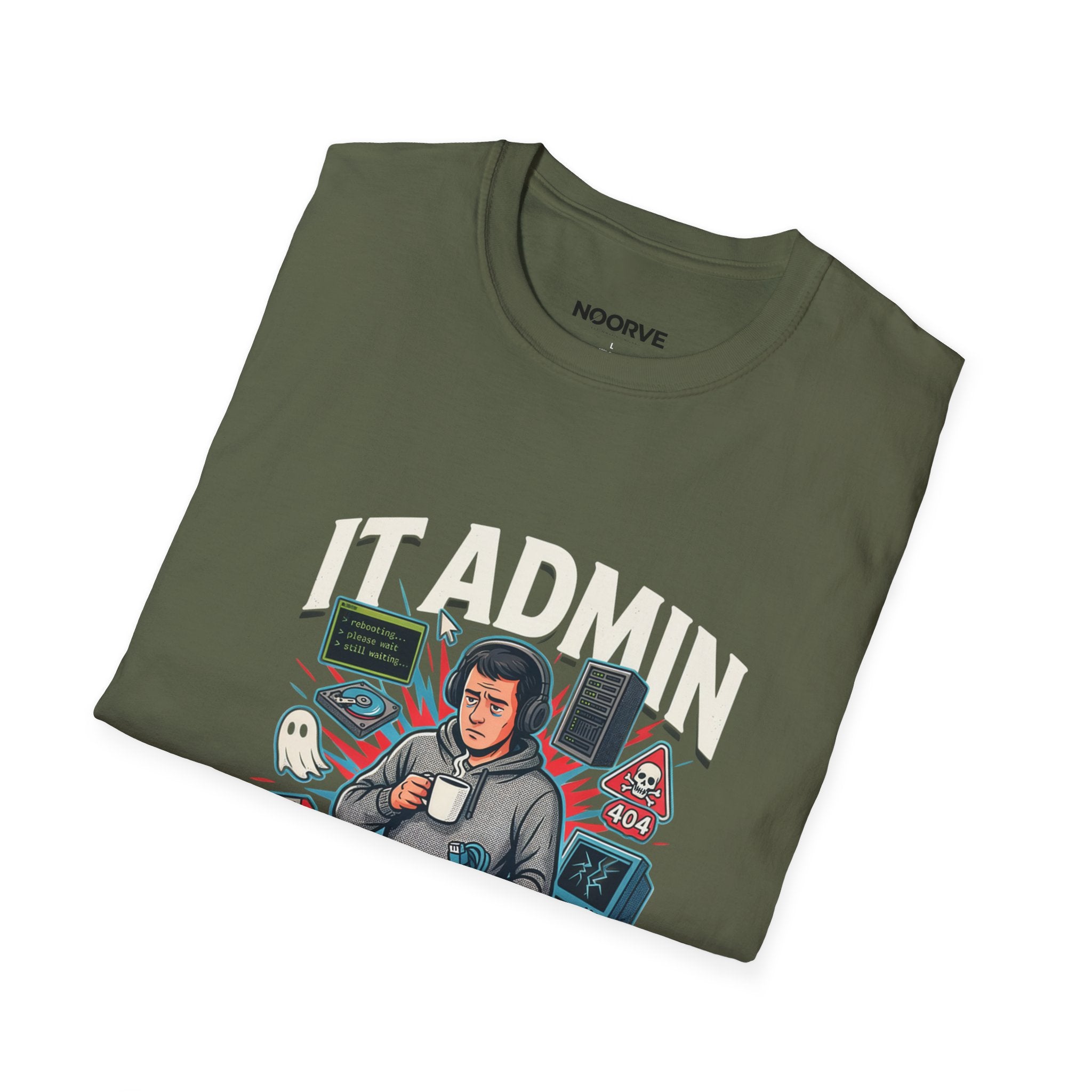 IT Admin T‑Shirt – "I Fix It If You Break It" Graphic Tee for Tech Professionals